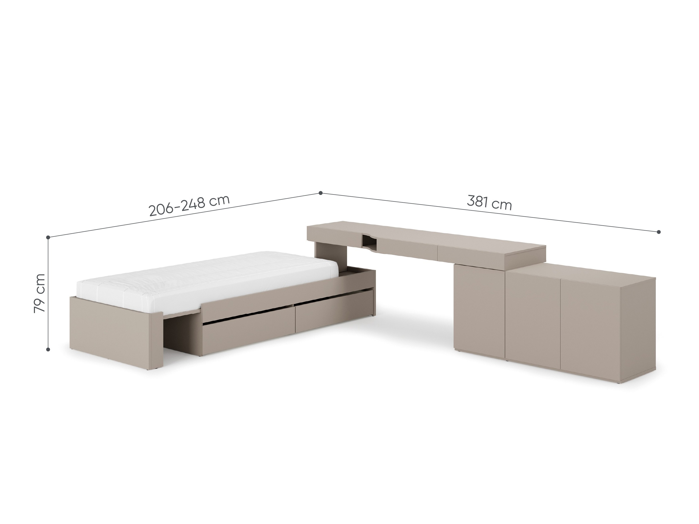 Mööblikomplekt Evareve 113 (Parem)