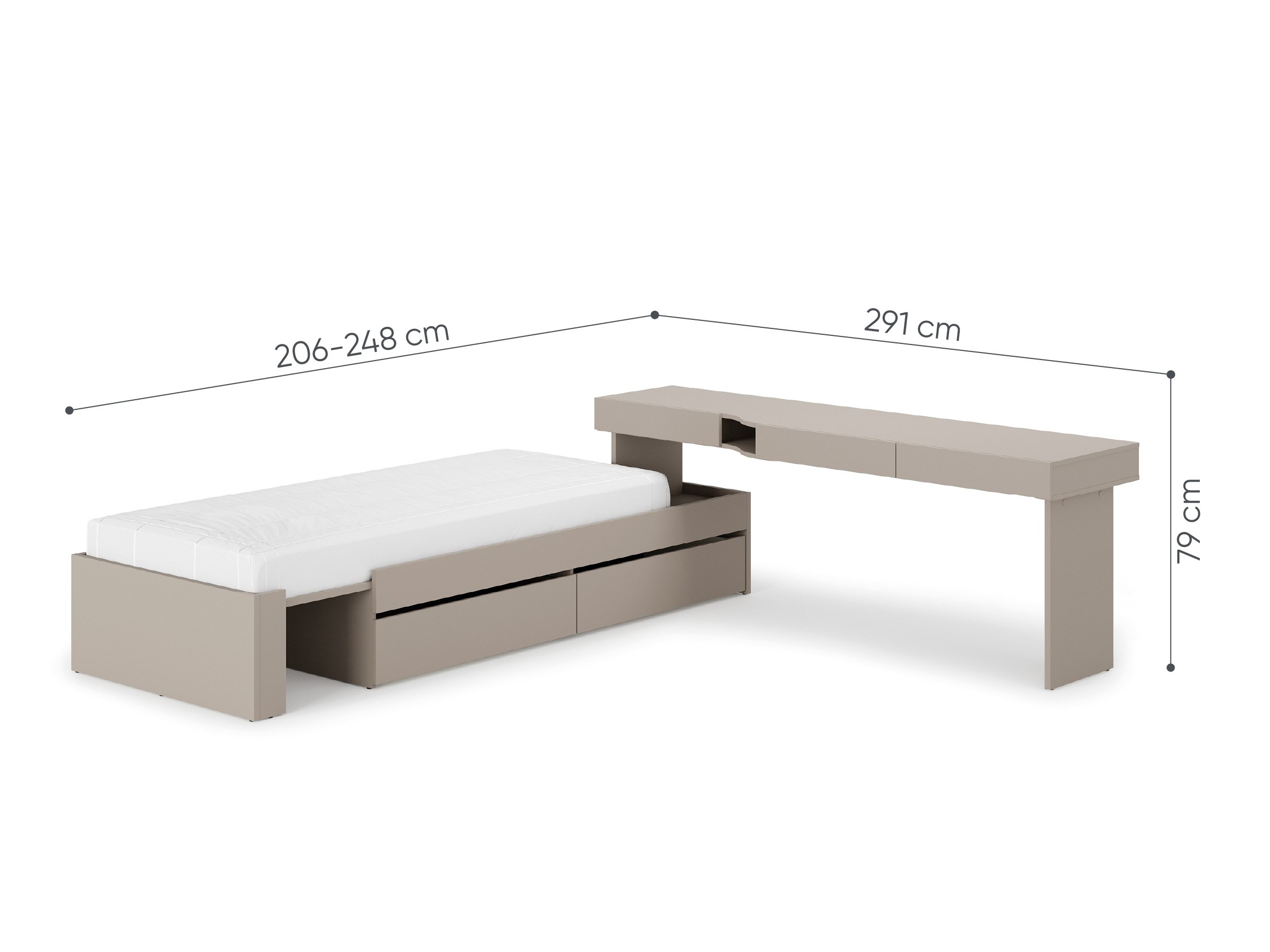 Mööblikomplekt Evareve 117 (Parem)
