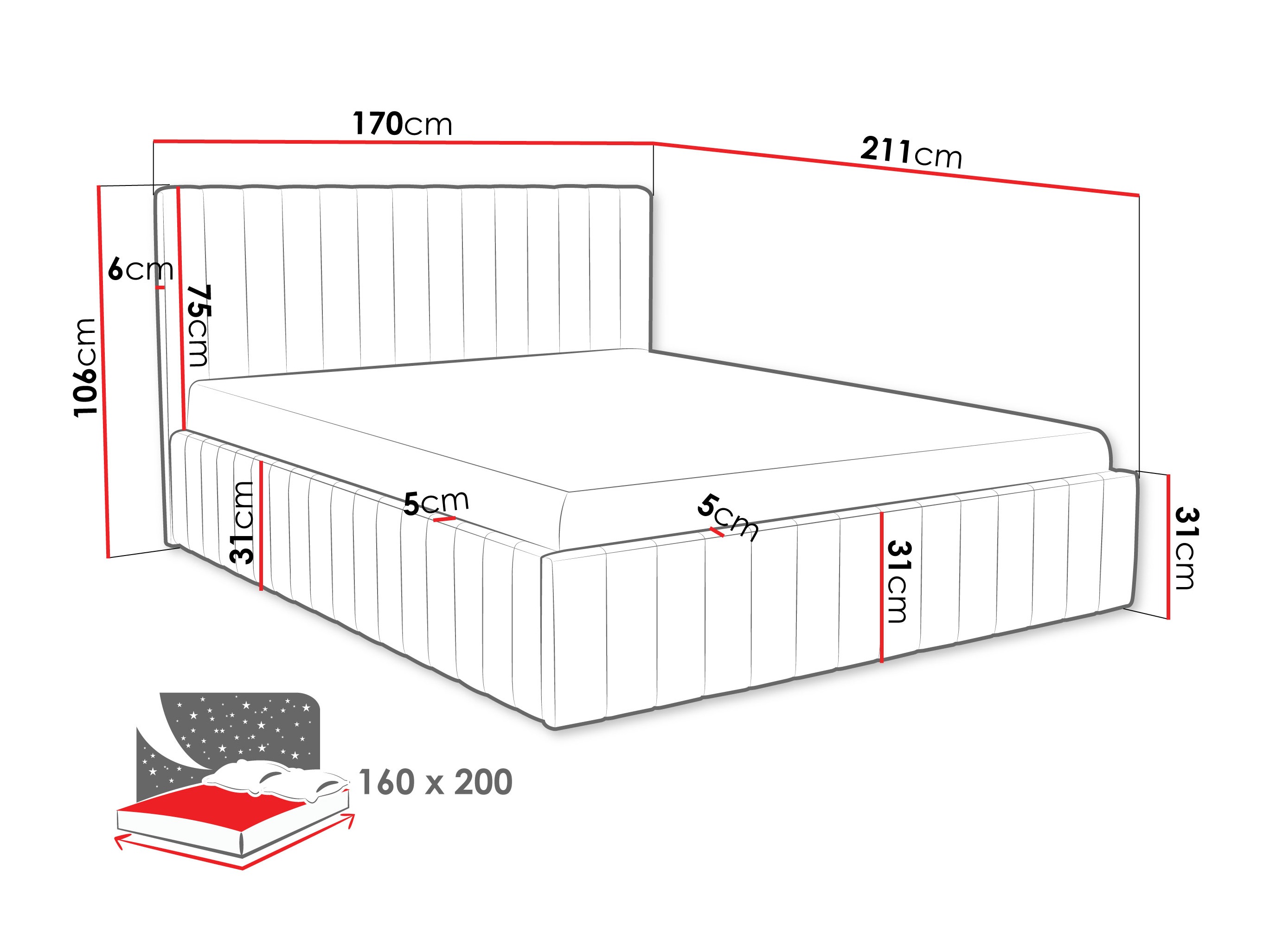 Voodi Iris (Fresh 1)