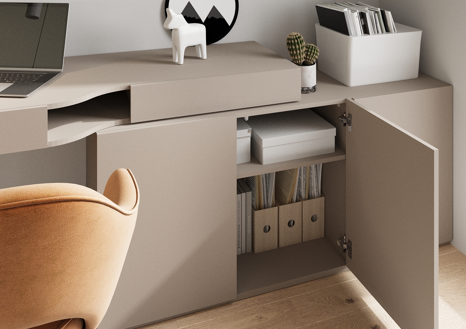 Kontori nurgalaud Evareve 115 (Parem)