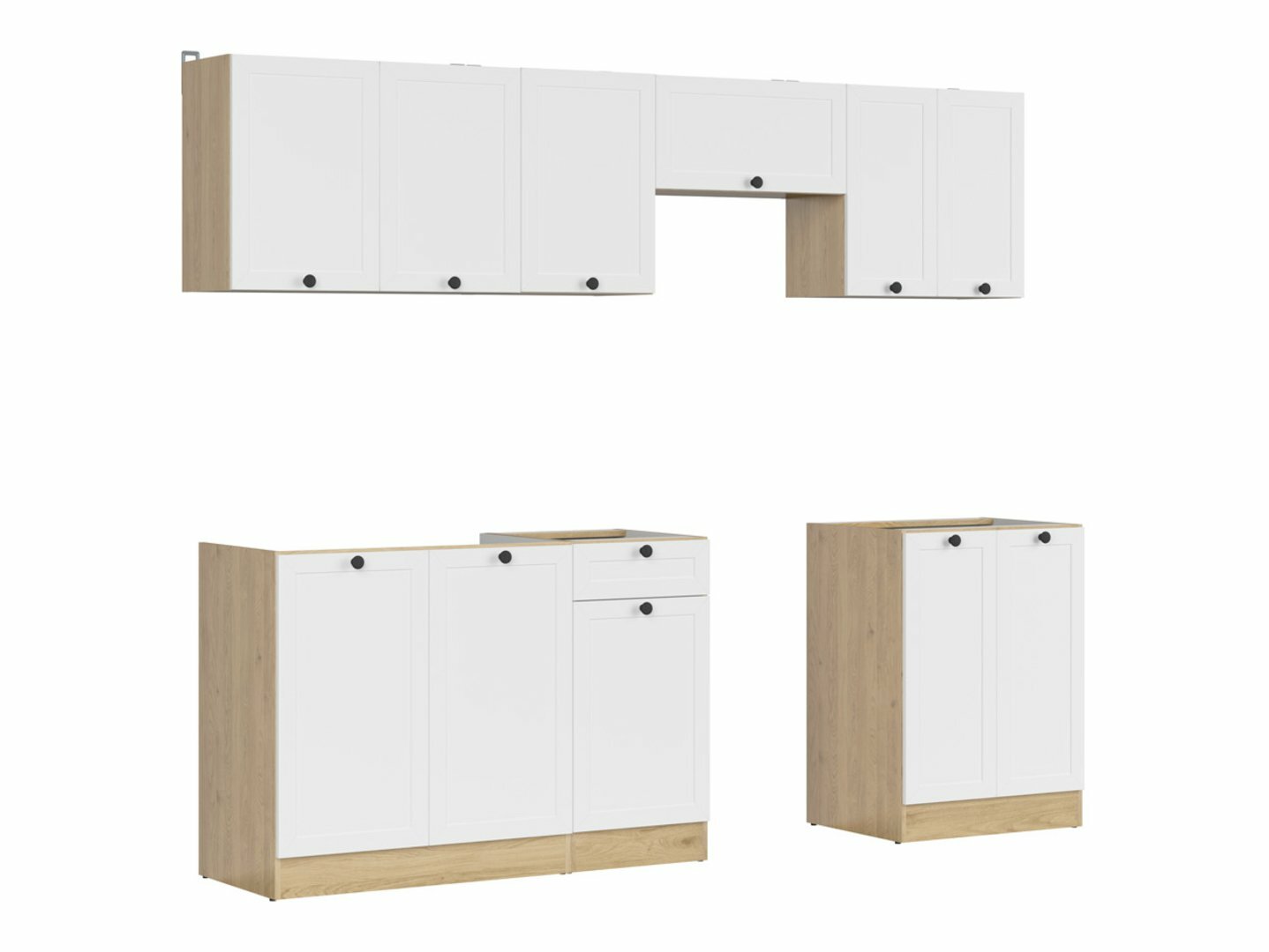 Moodul köögikomplekt Classic White Oak 118