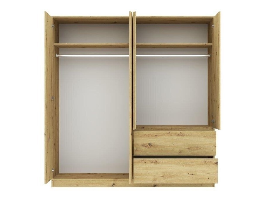 Riidekapp Mervese 104 (Valge)