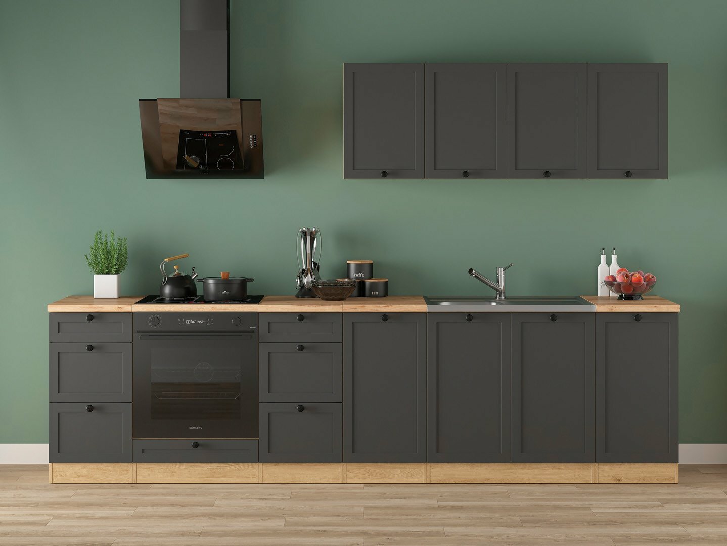 Moodul köögikomplekt Classic Grey Oak 119