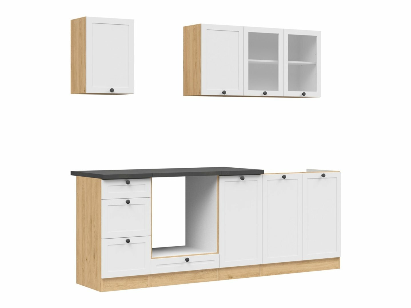 Moodul köögikomplekt Classic White Oak 121