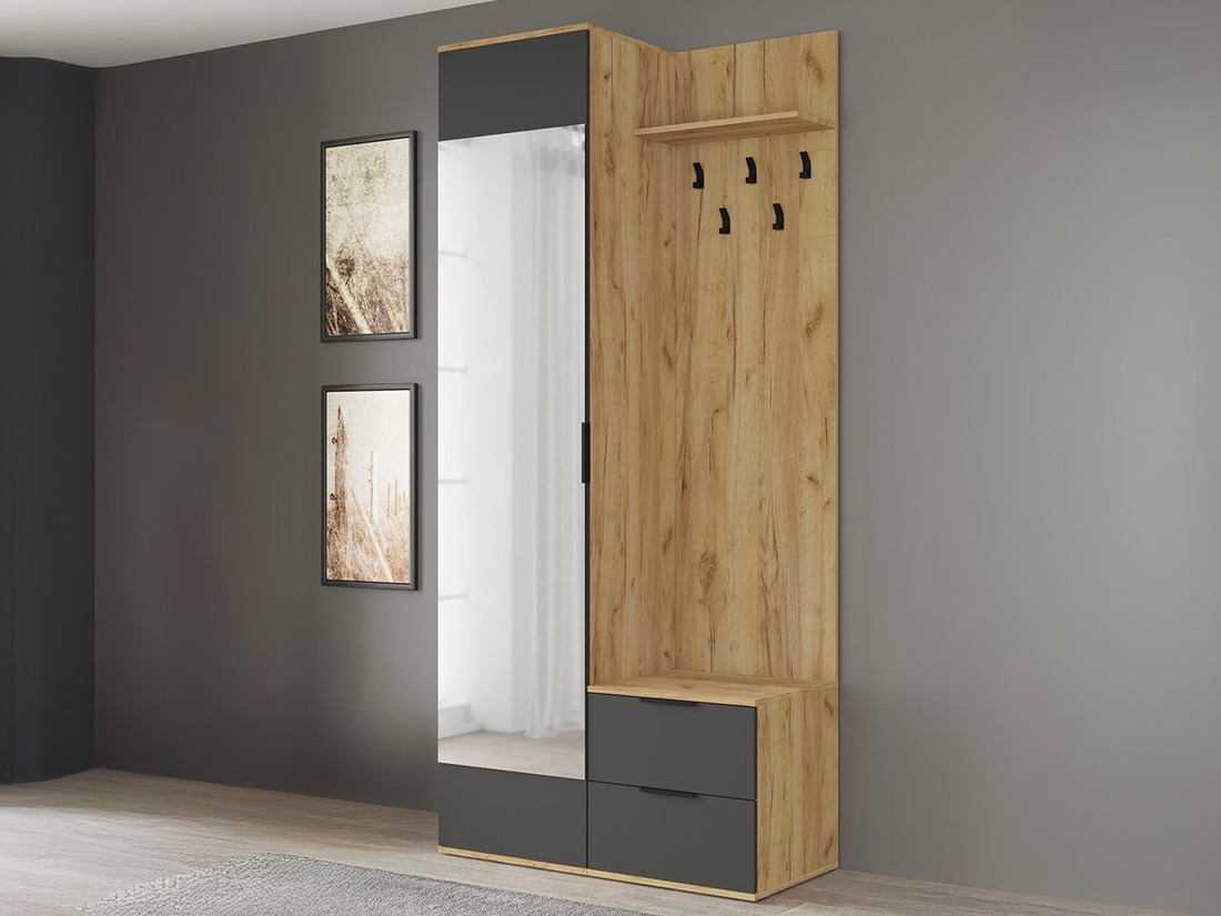 Esikukomplekt Houston 2004 (Antratsiit + Golden Oak)