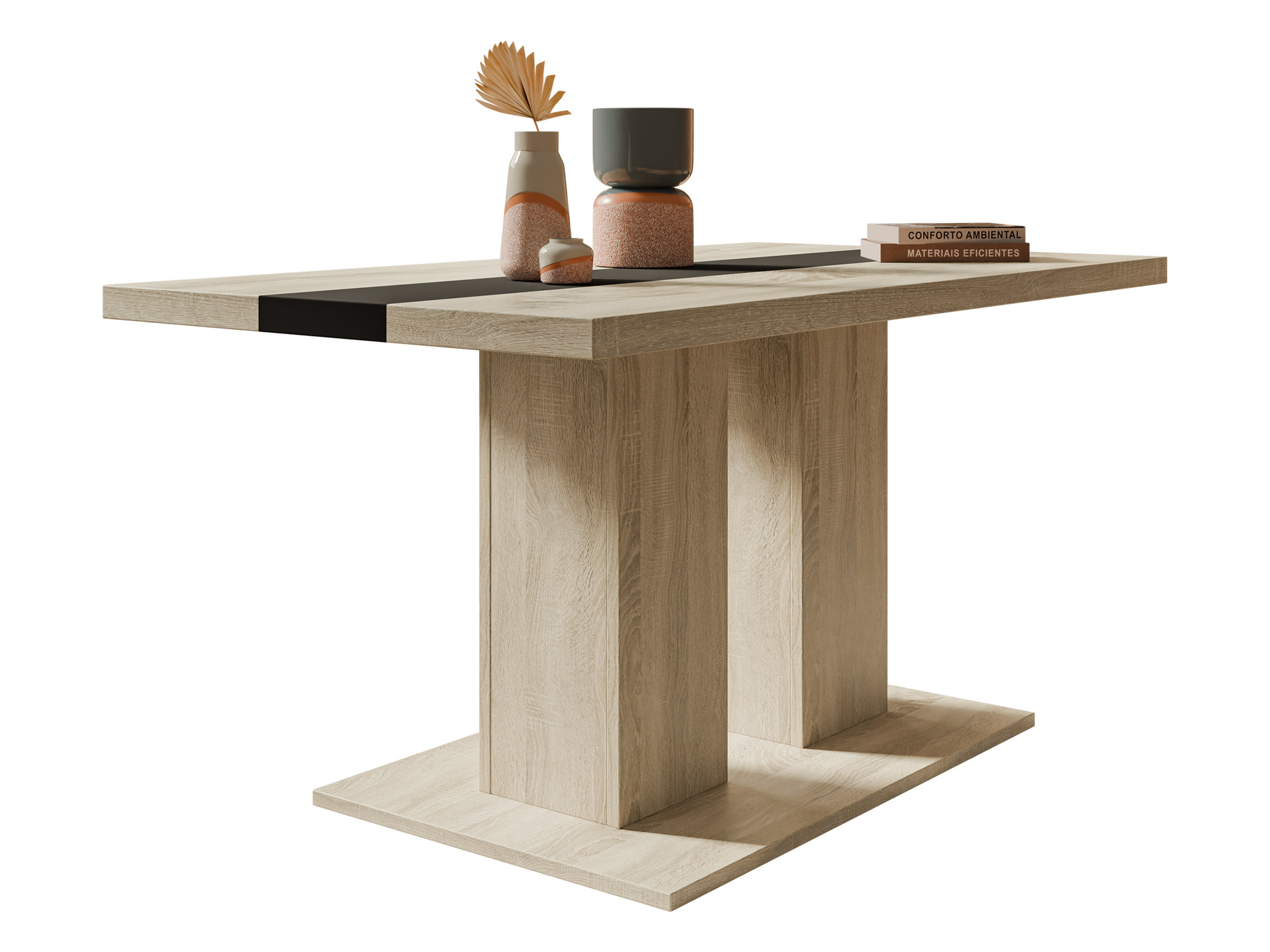 Diivanilaud Tucson 147 (Sonoma tamm + Must)