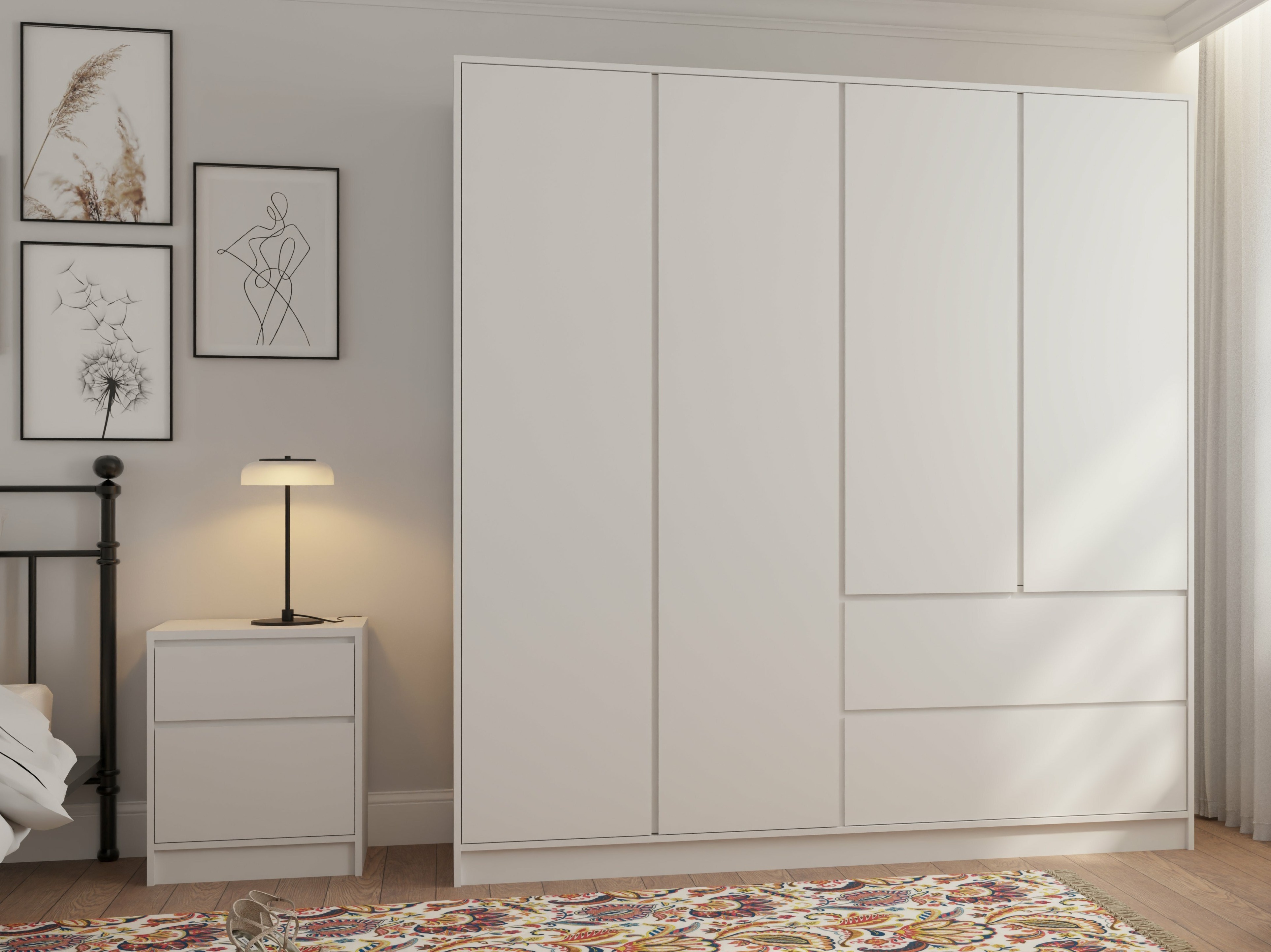 Öökapp Mervese 100 (Valge)