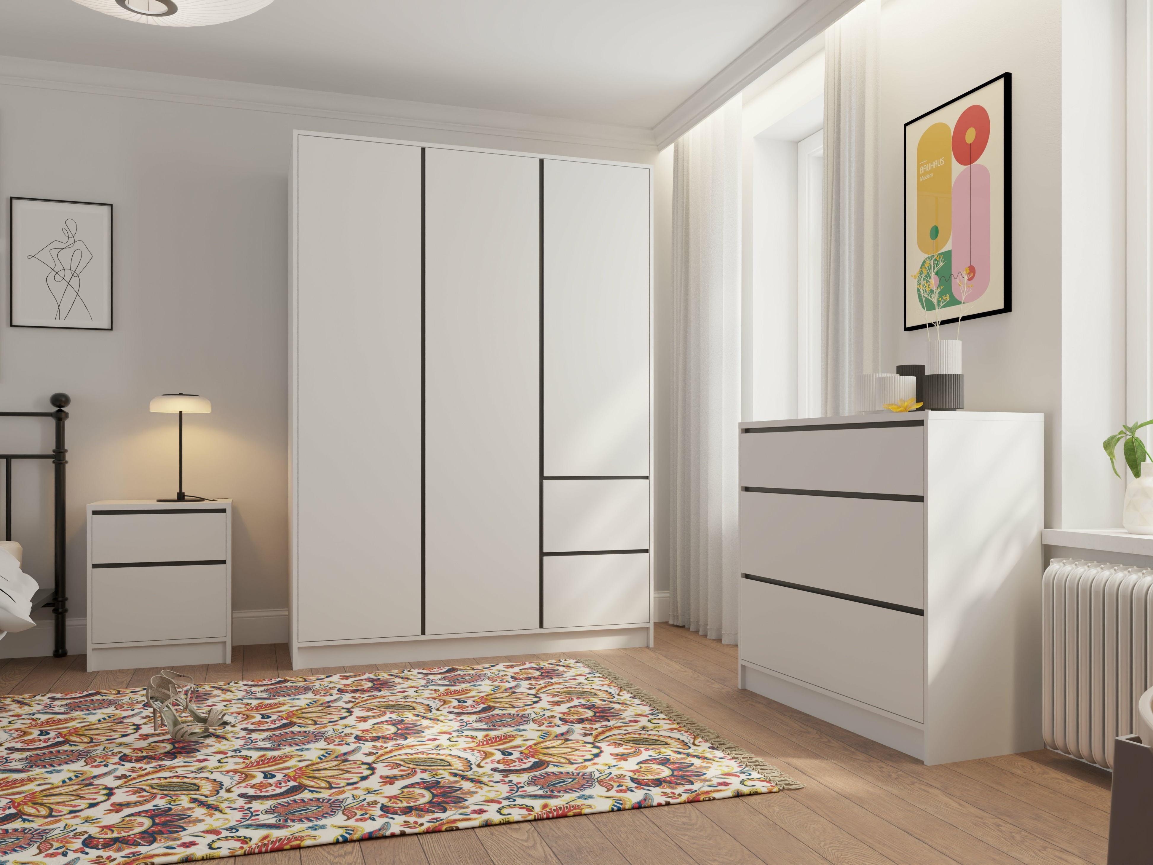 Öökapp Mervese 100 (Valge)