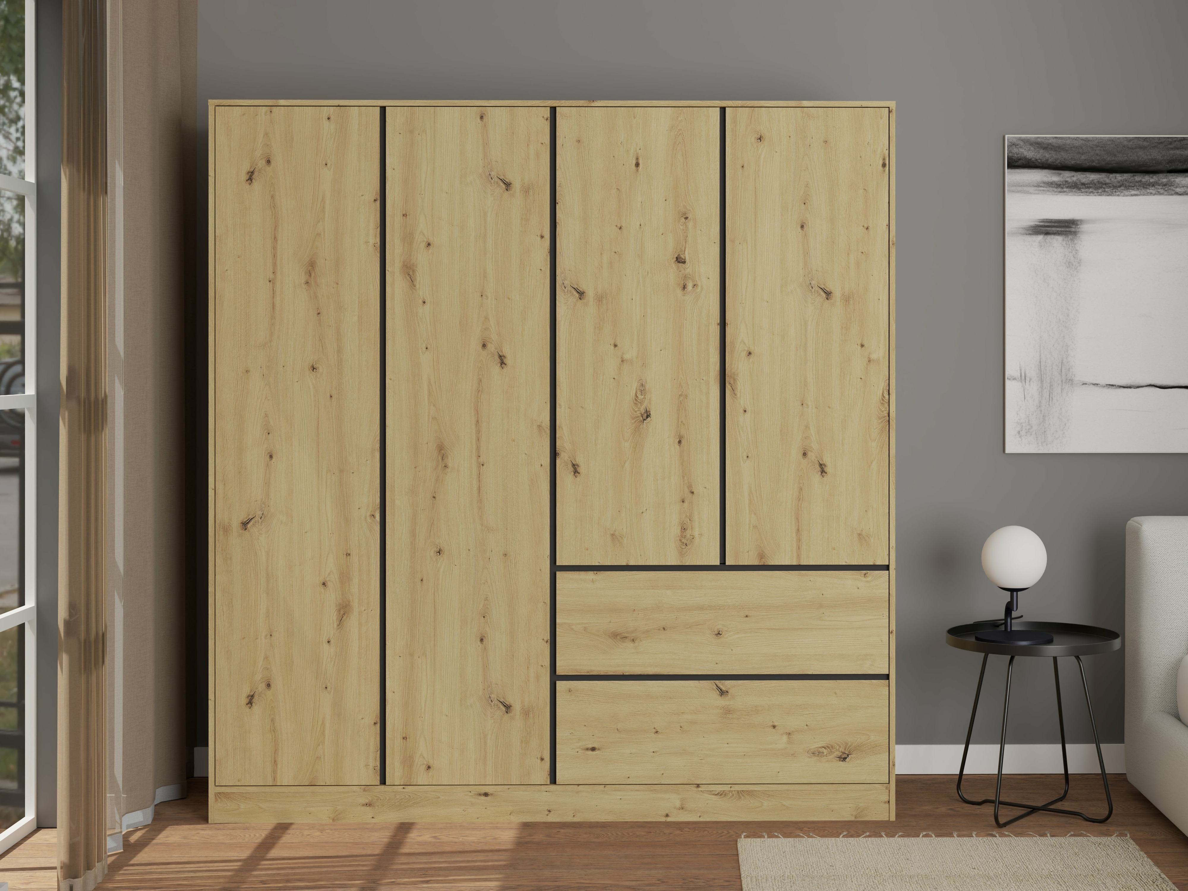 Riidekapp Mervese 104 (Artisan tamm)