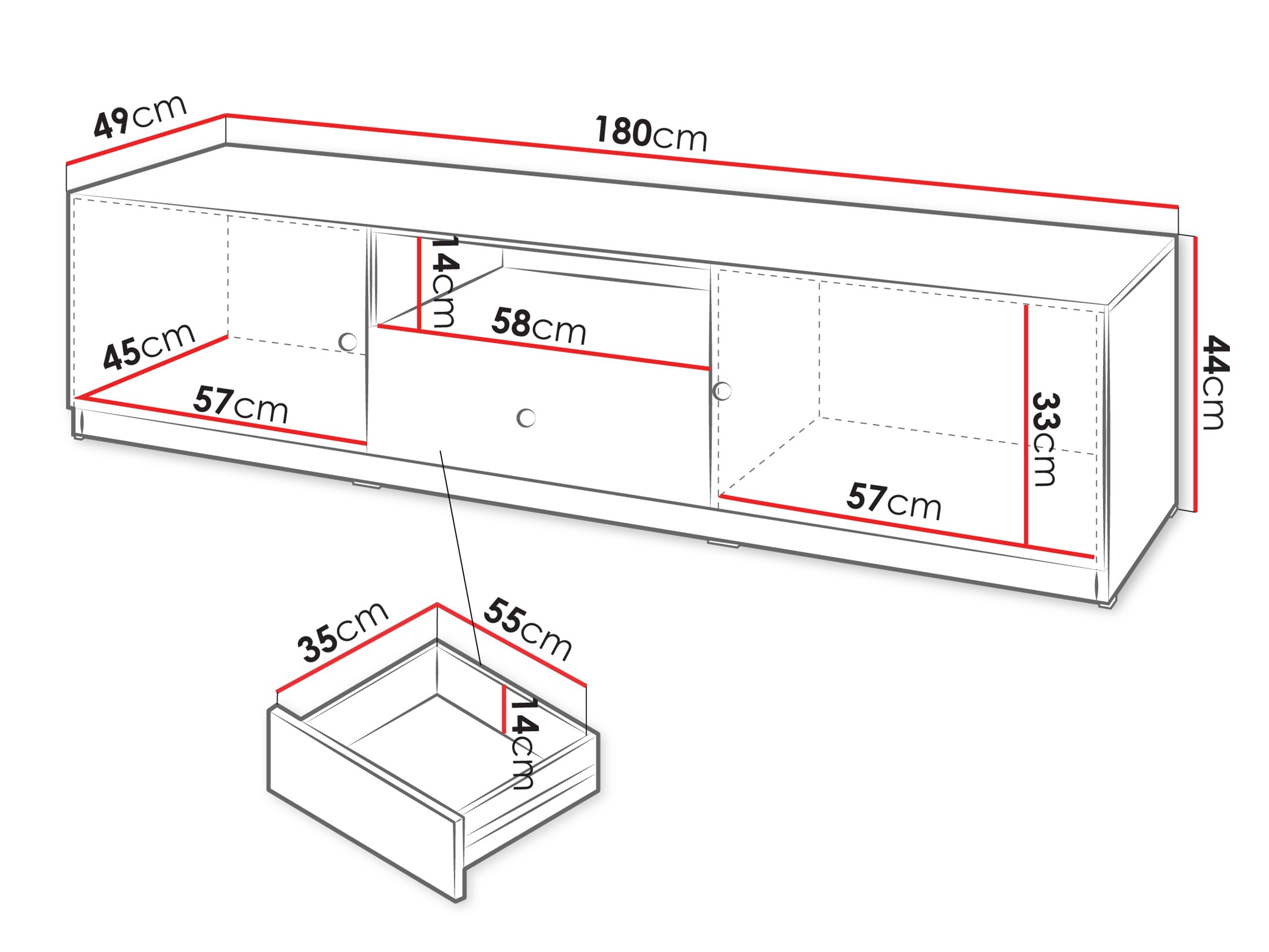 TV-alus Comfivo Meleti 102