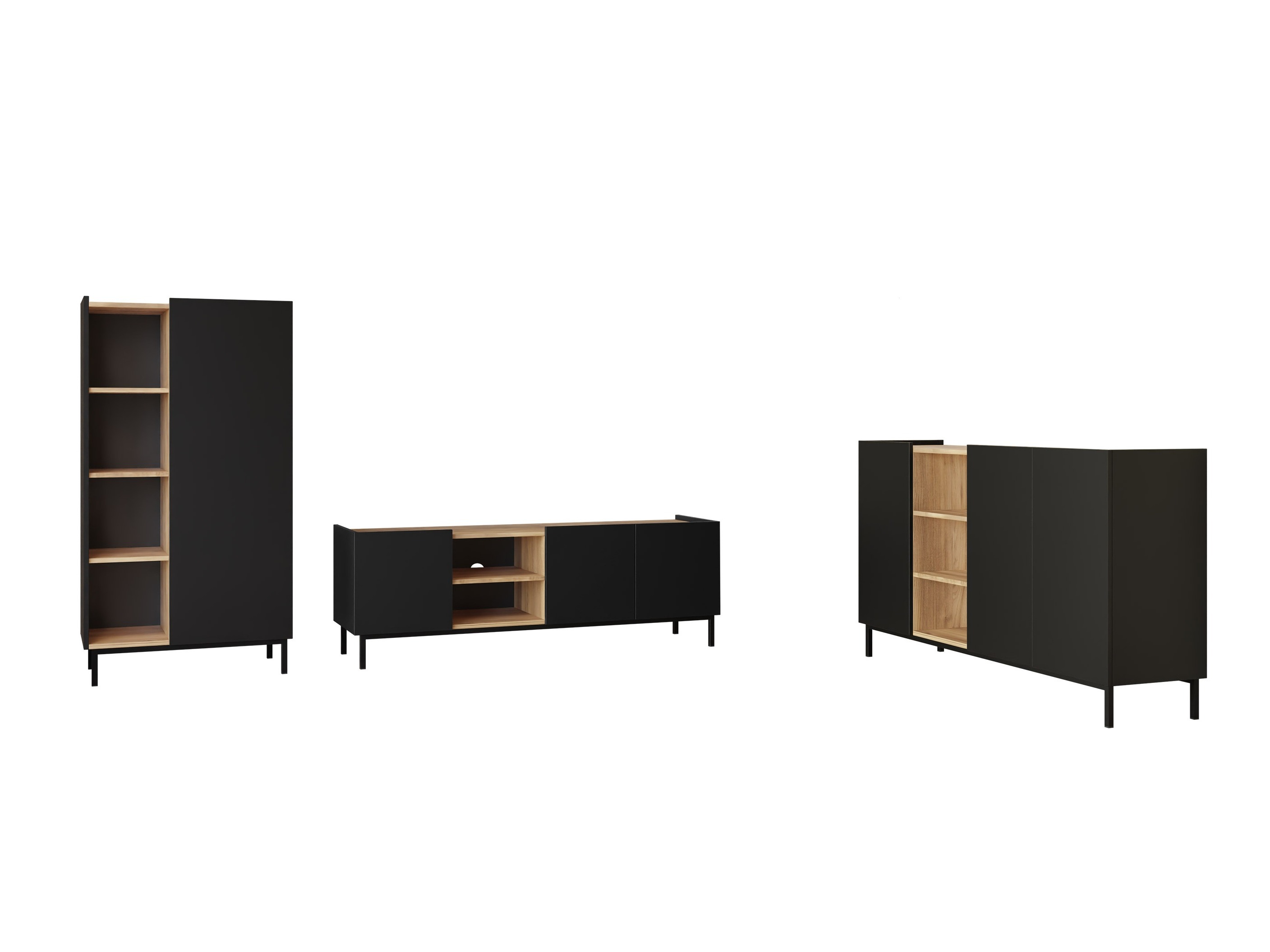 Elutoa komplekt Veldome 103 (Must + Helepruun)