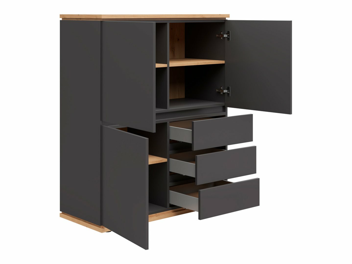 Kummut Cirfelo 115 (Grafiit + Artisan tamm)