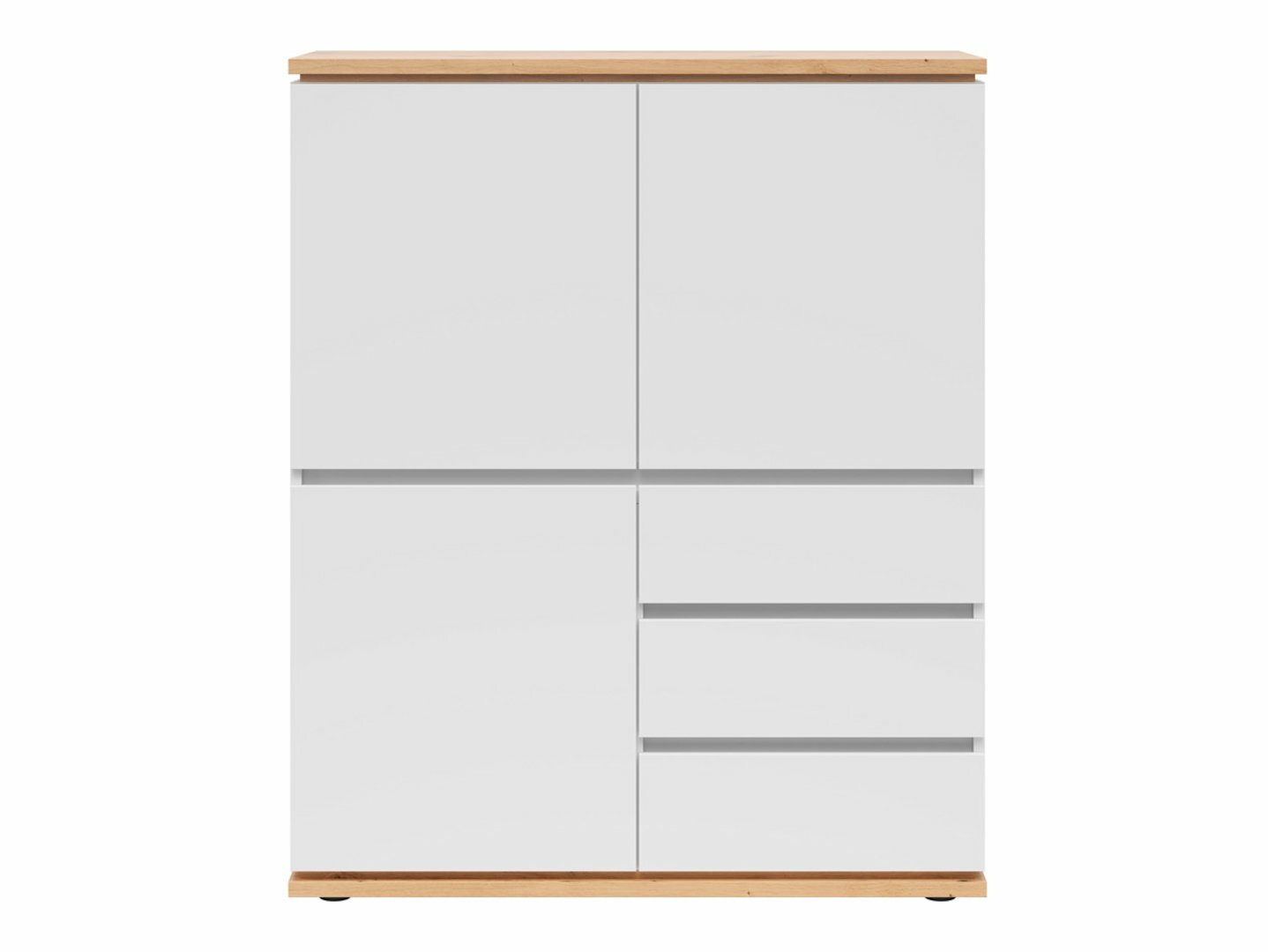 Kummut Cirfelo 115 (Valge + Artisan tamm)