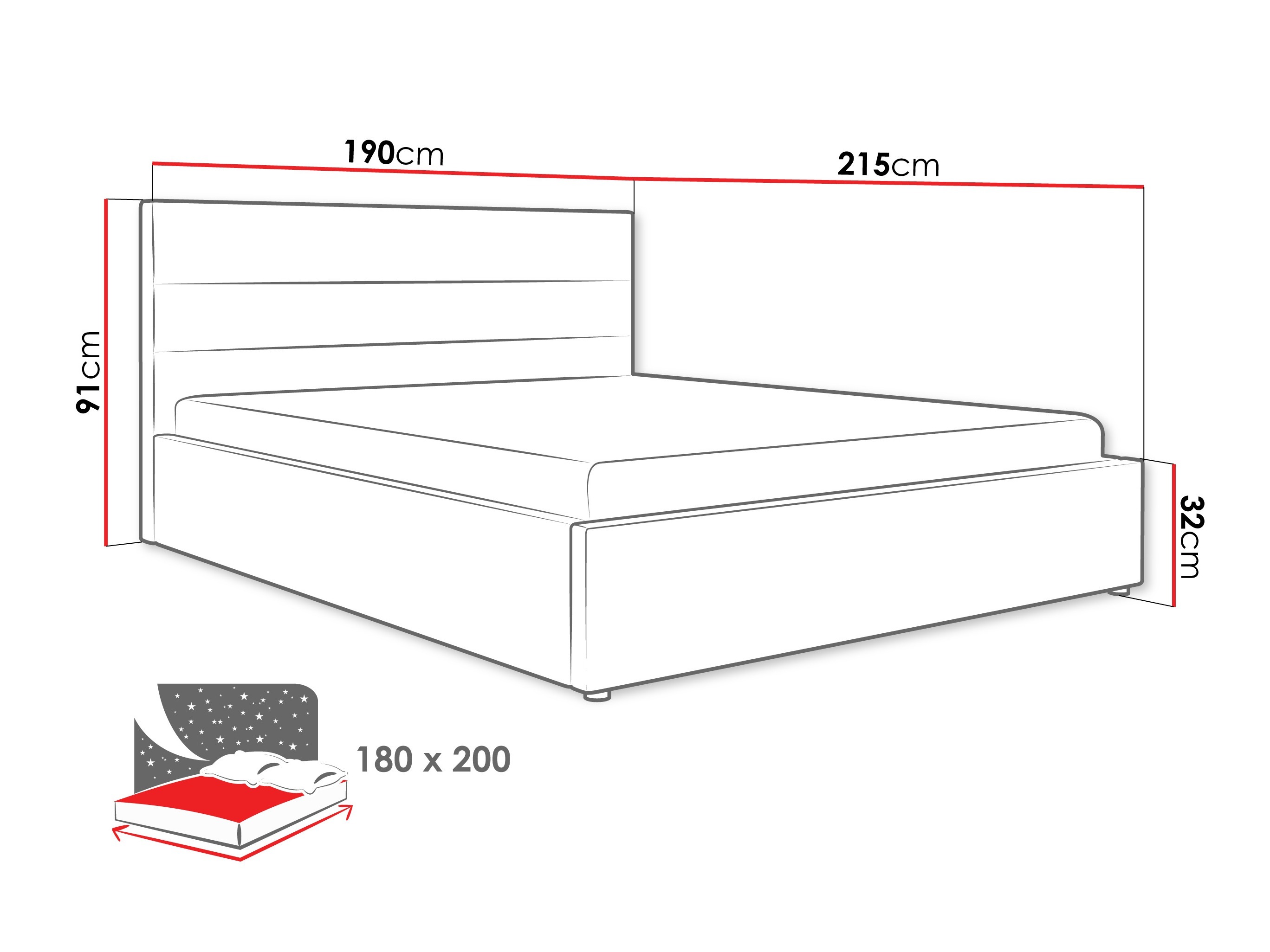 Voodi Comfivo 454 (Hall)