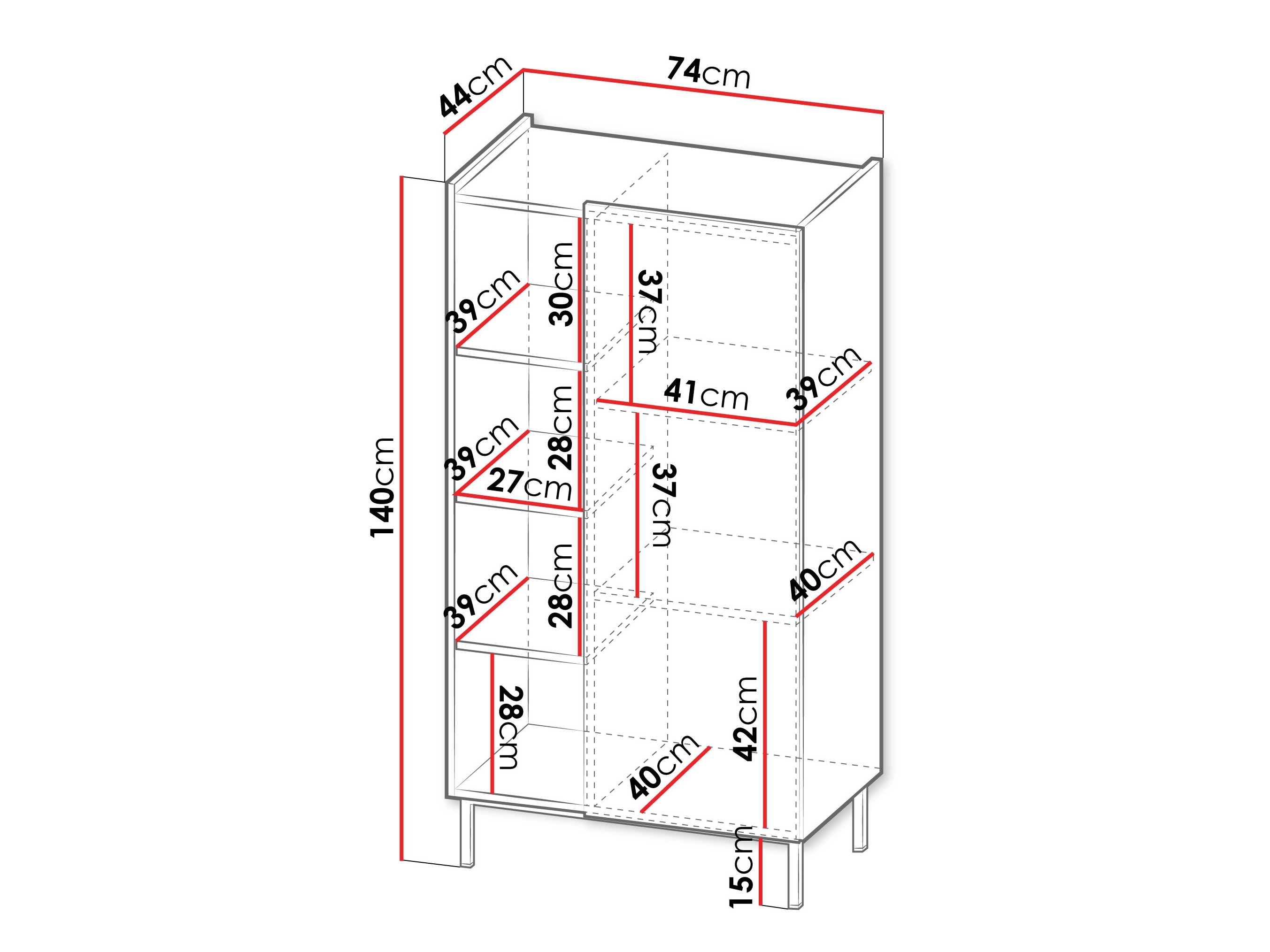 Riiul Veldome 101 (Kašmiir + Tamm)