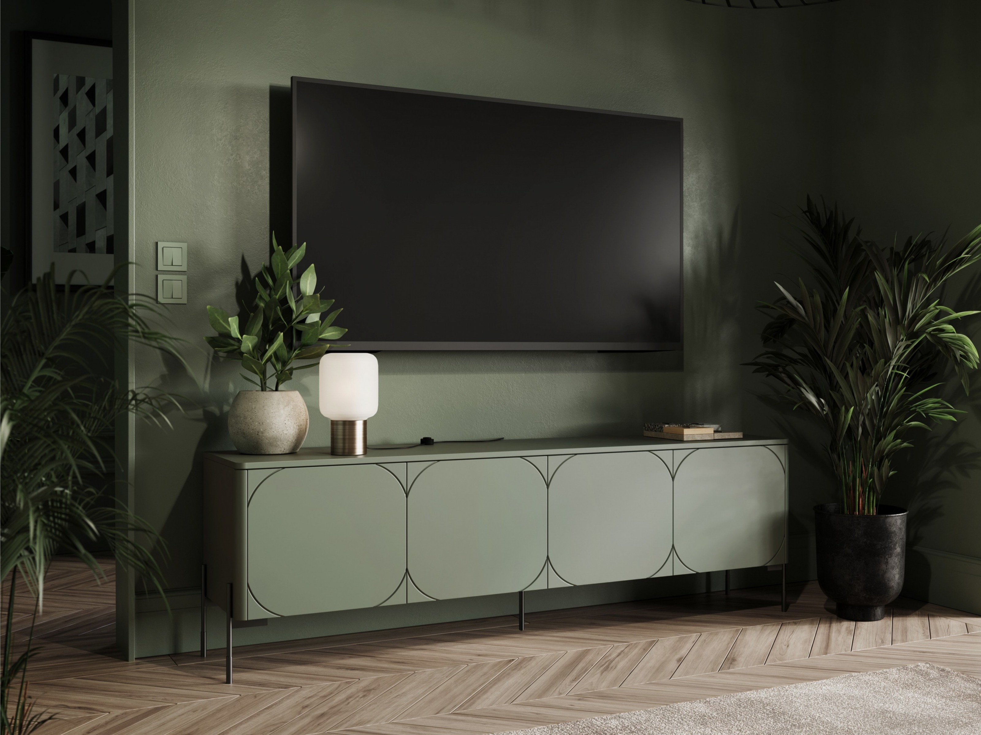 TV-alus Veselbi 102 (Chaki)