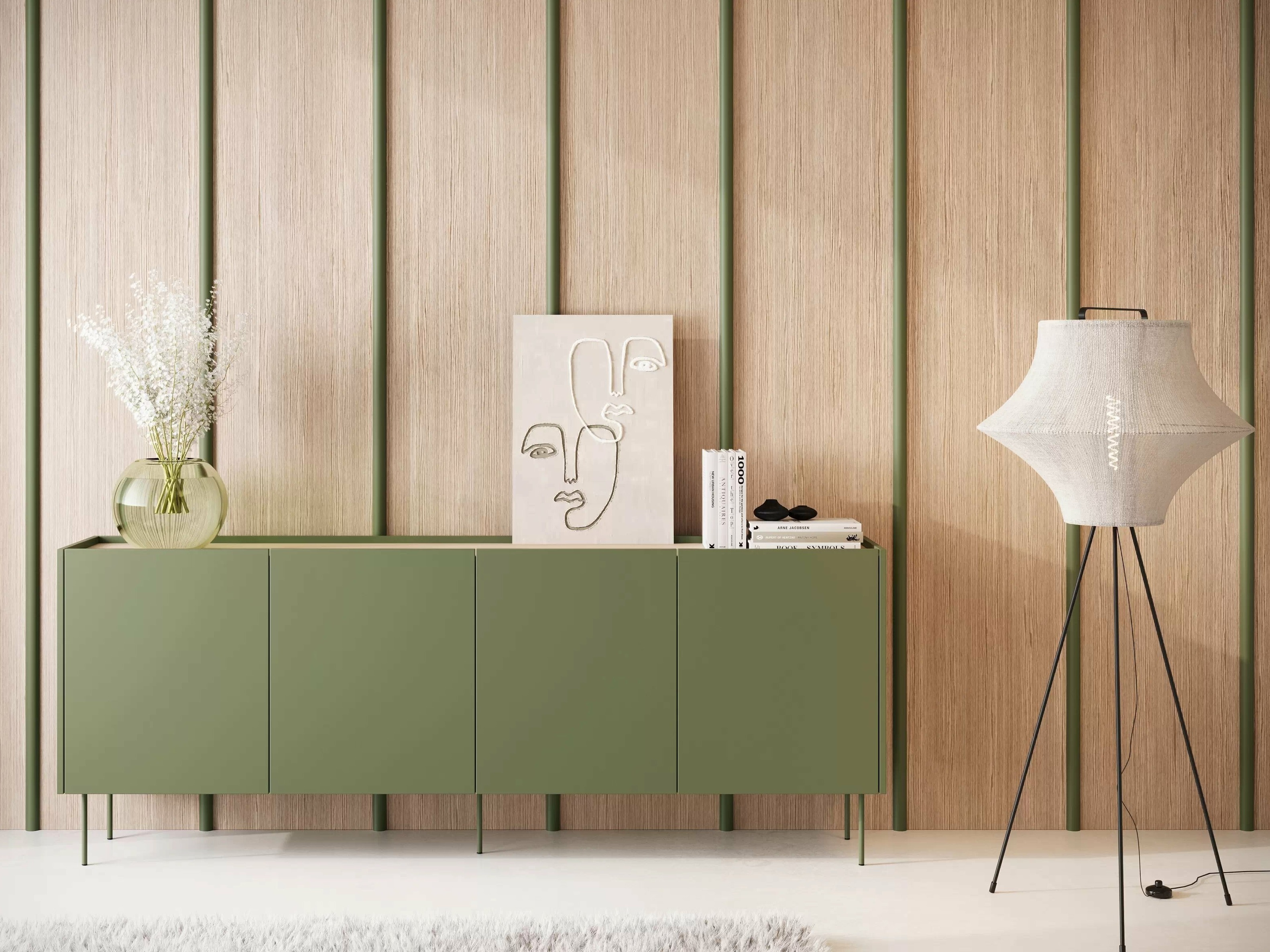 Kapp Tivdala 105 (Tamm + Matt roheline)