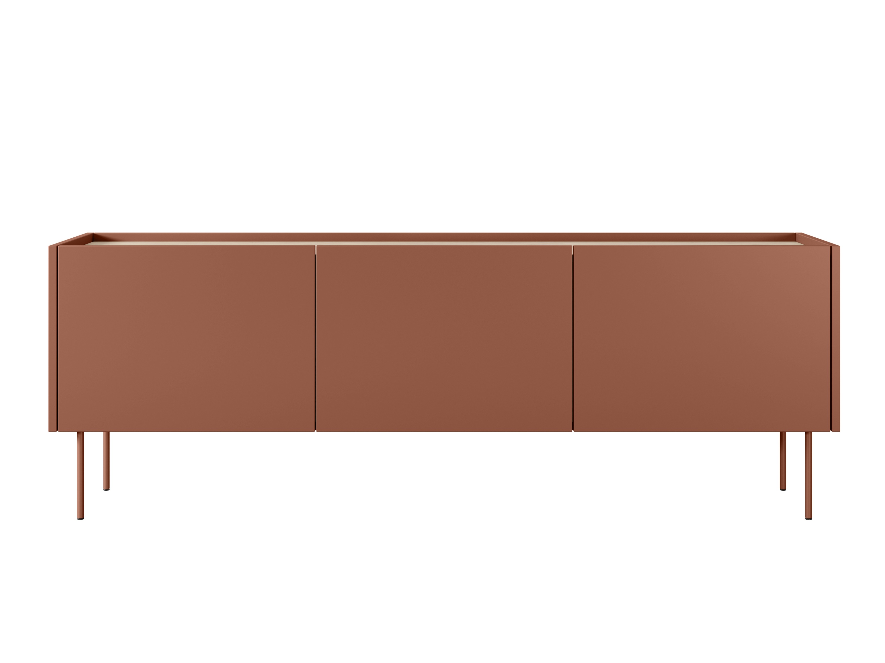 TV-alus Tivdala 106 (Matt punane + Tamm)