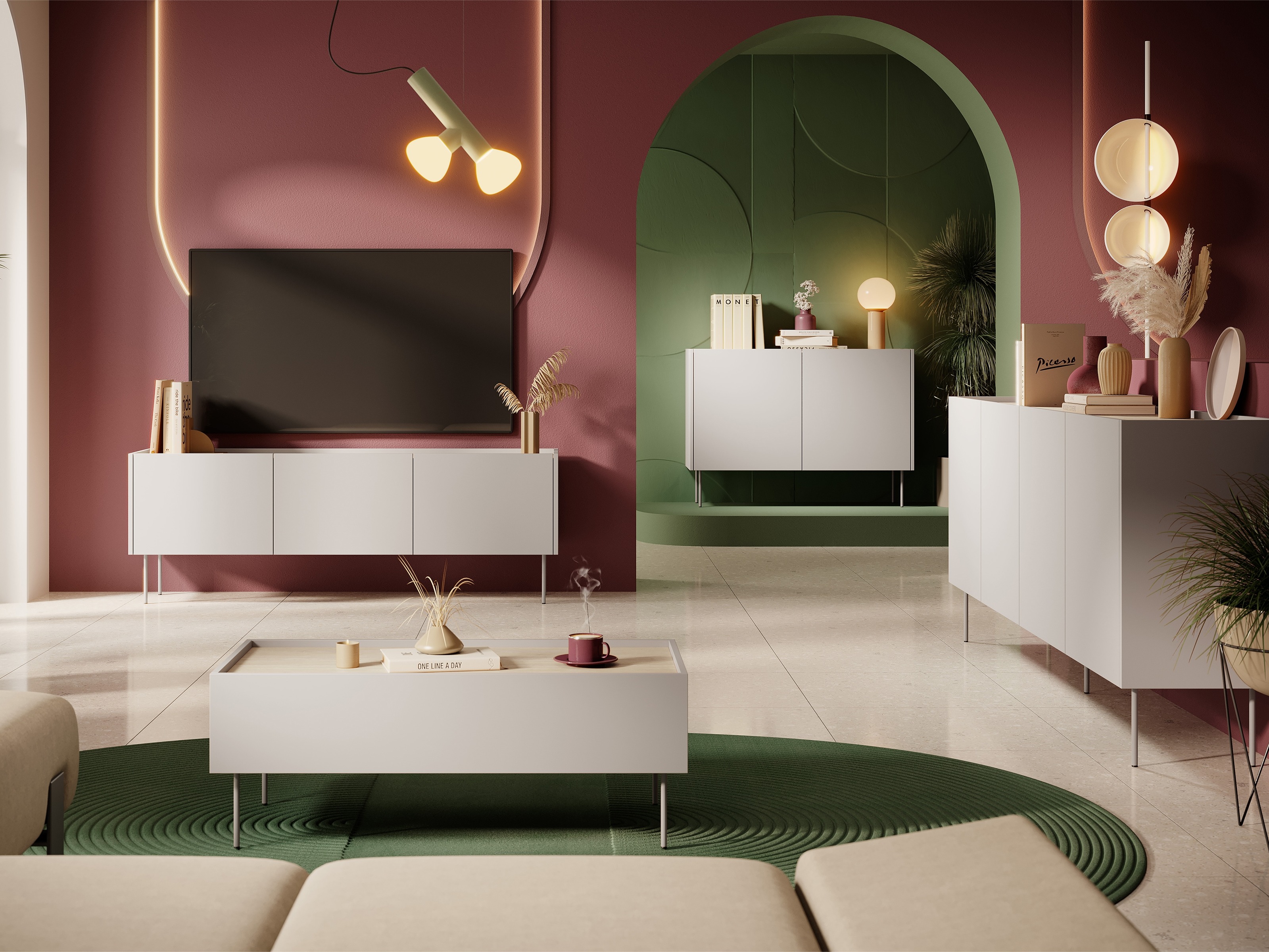 Diivanilaud Tivdala 108 (Tamm + Kašmiir)