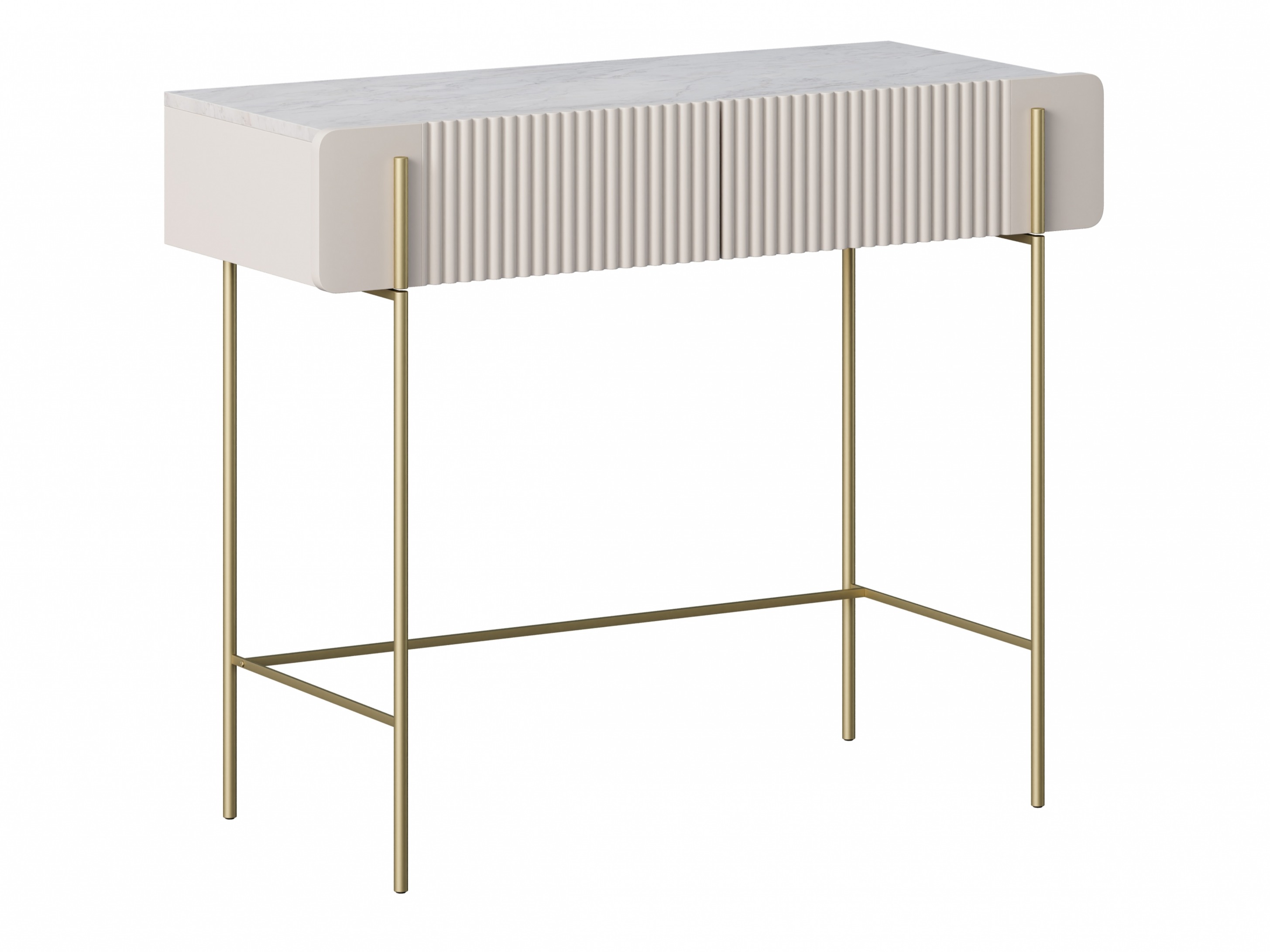 Konsoollaud Etrvero 102 (Kašmiir + Valge marmor)