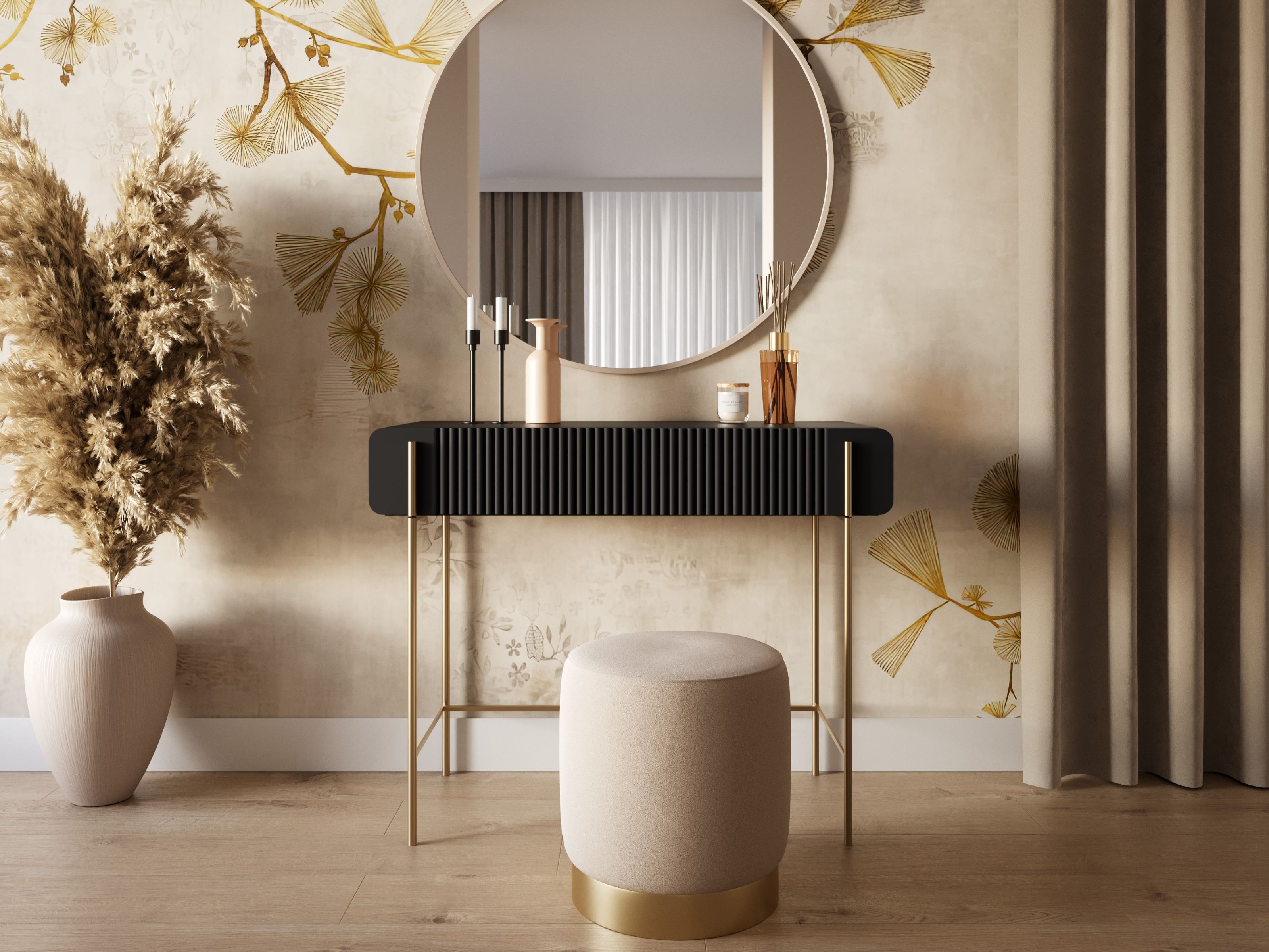 Konsoollaud Etrvero 102 (Must)