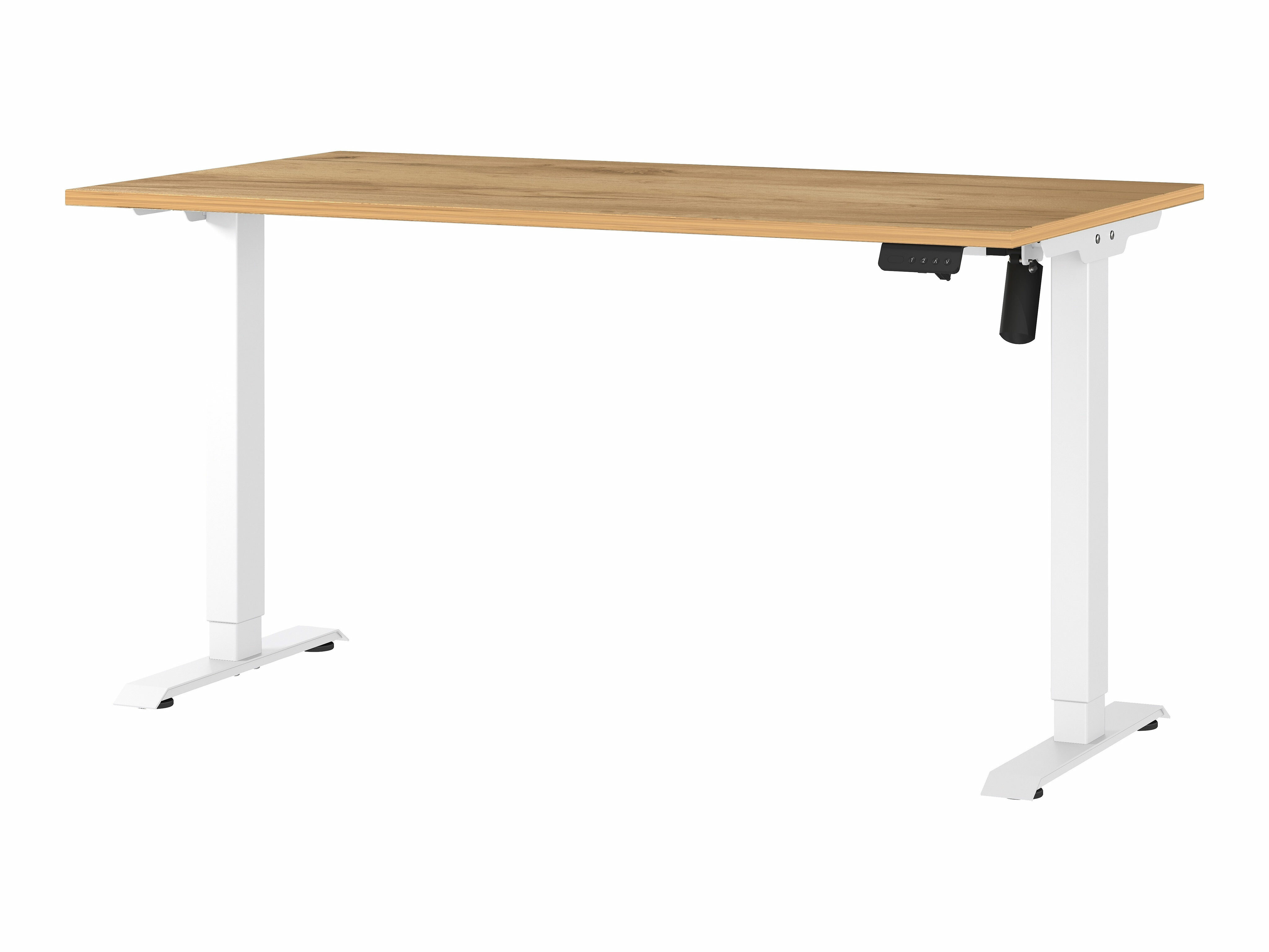 Reguleeritava kõrgusega töölaud Lartesi 116 (Navarra tamm + Valge)