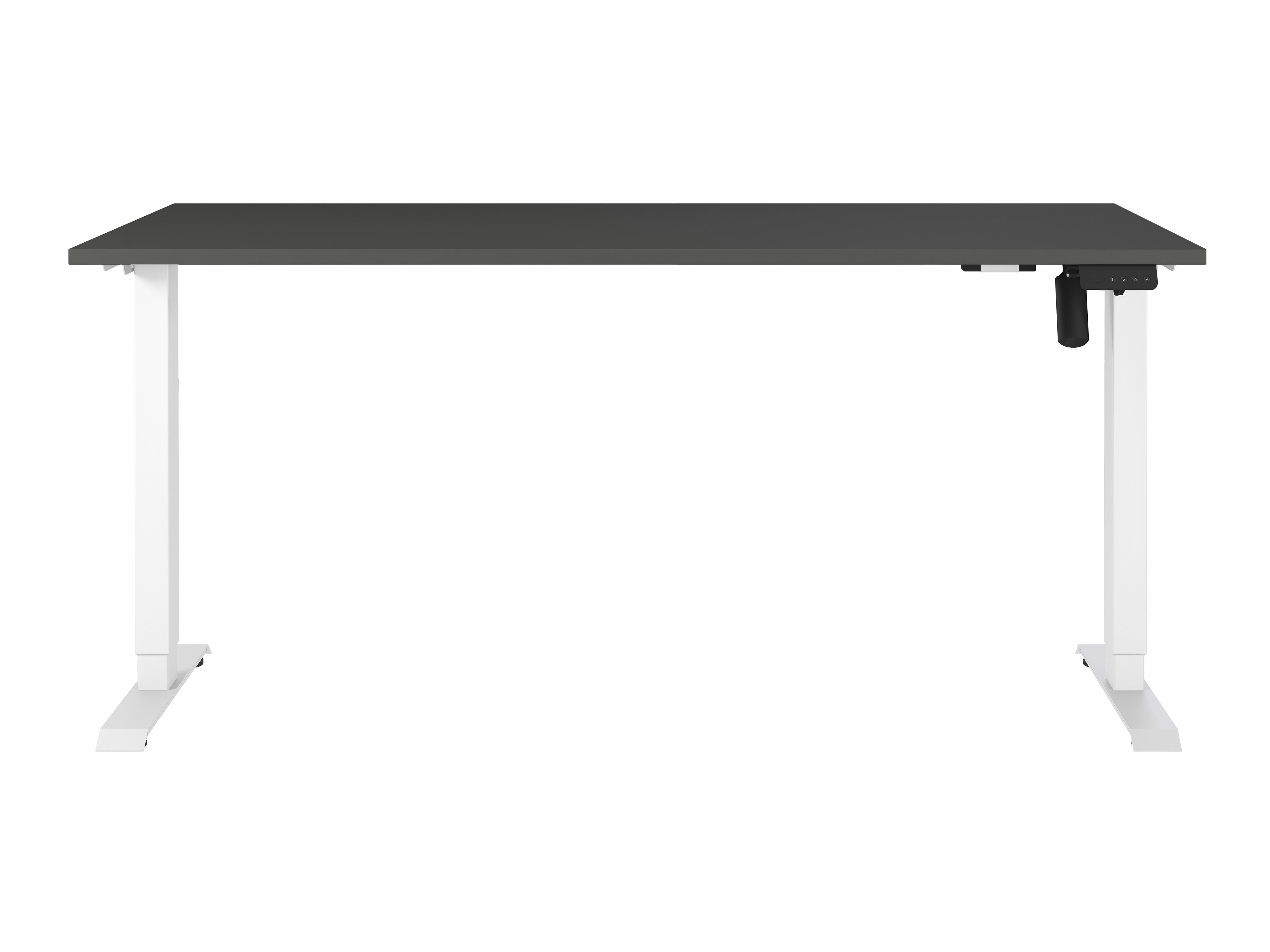 Reguleeritava kõrgusega töölaud Lartesi 117 (Grafiit + Valge)