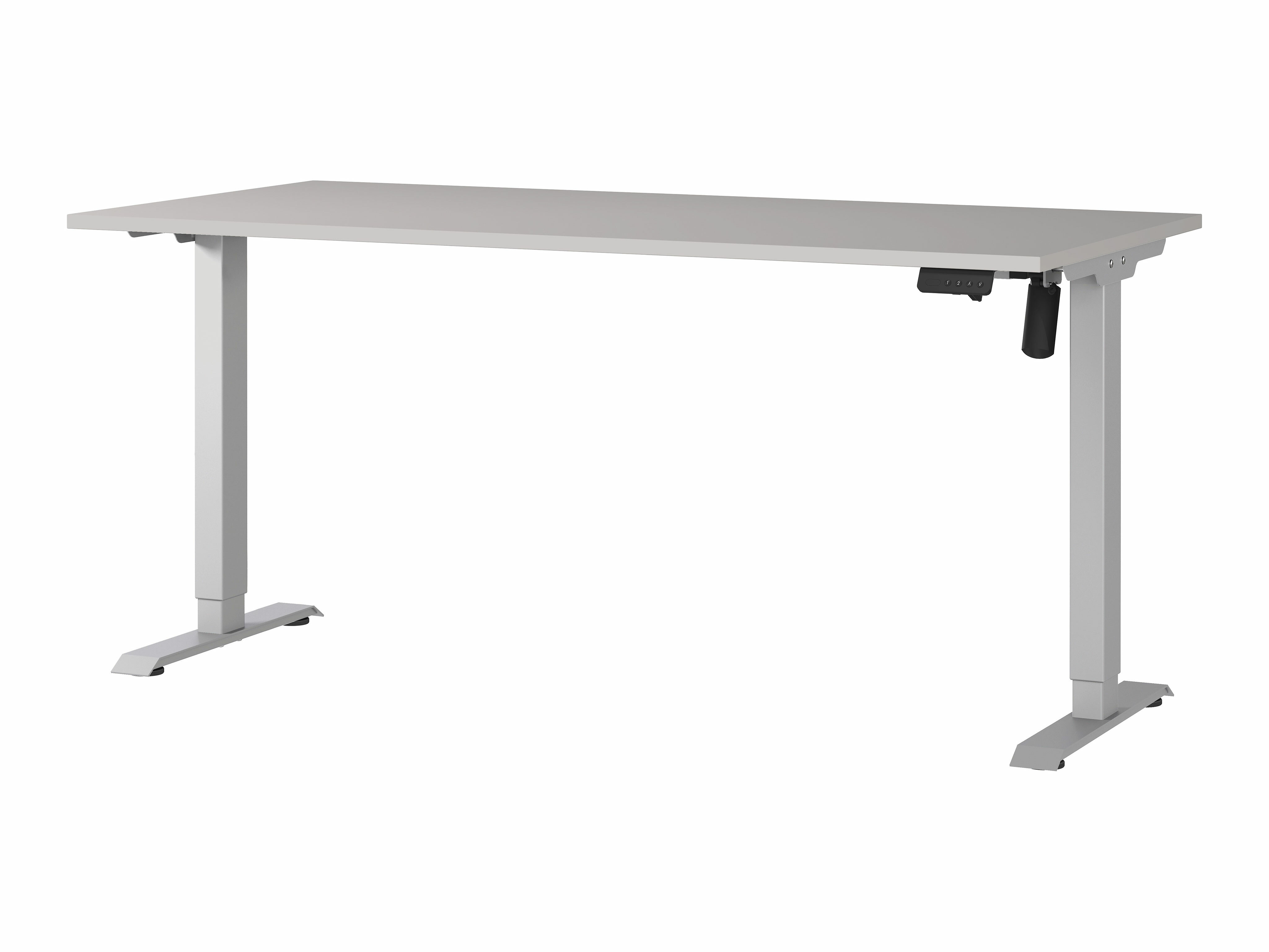 Reguleeritava kõrgusega töölaud Lartesi 117 (Kašmiir + Hõbedane)