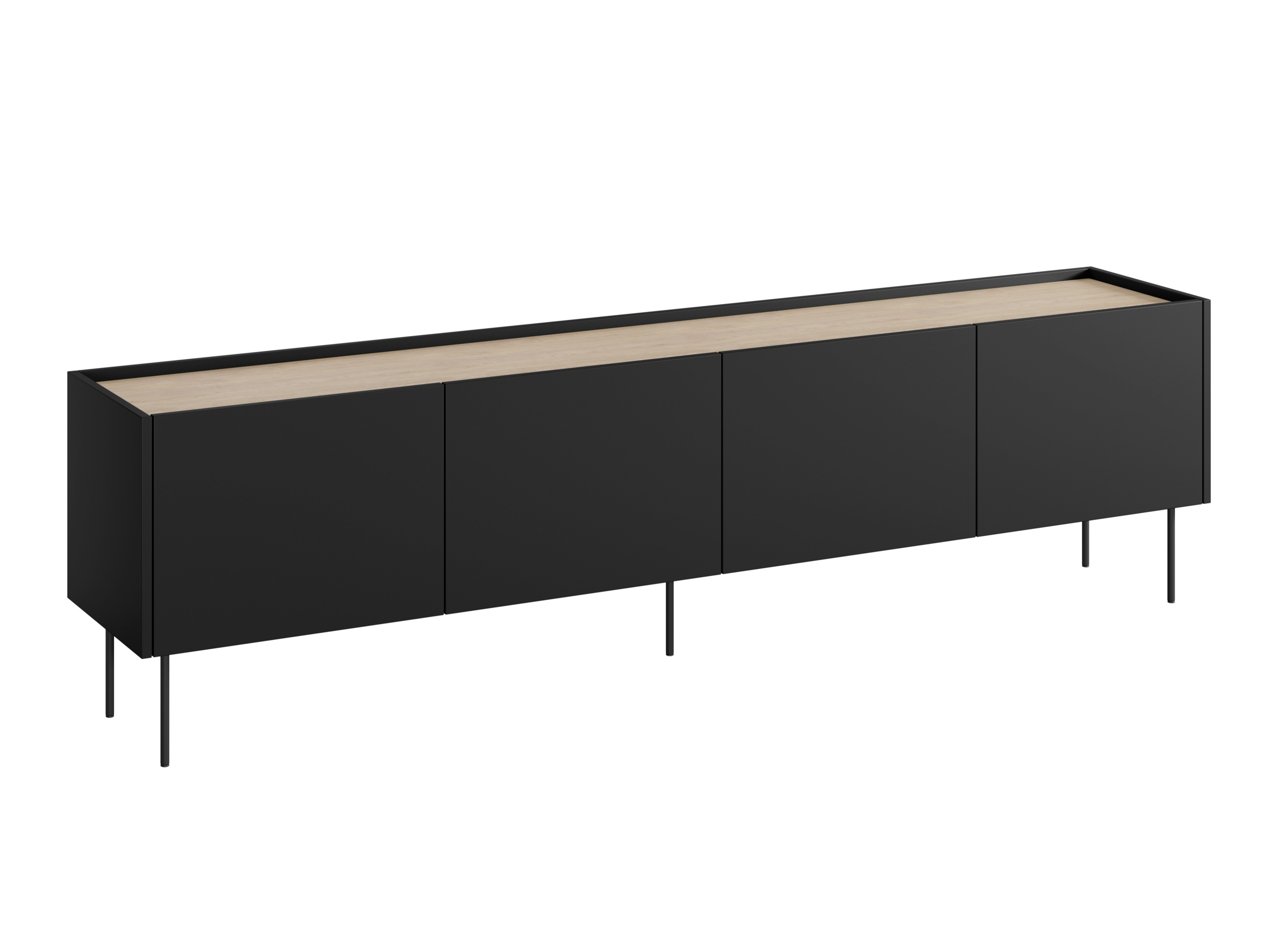 TV-alus Tivdala 107 (Matt must + Tamm)