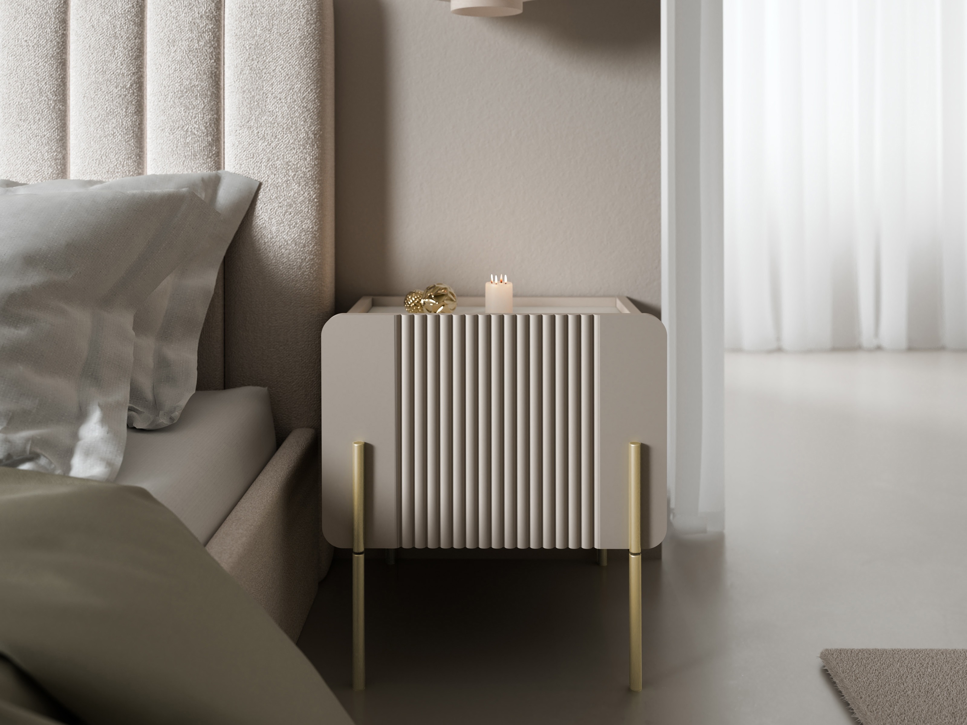 Öökapp Etrvero 104 (Kašmiir + Valge marmor)