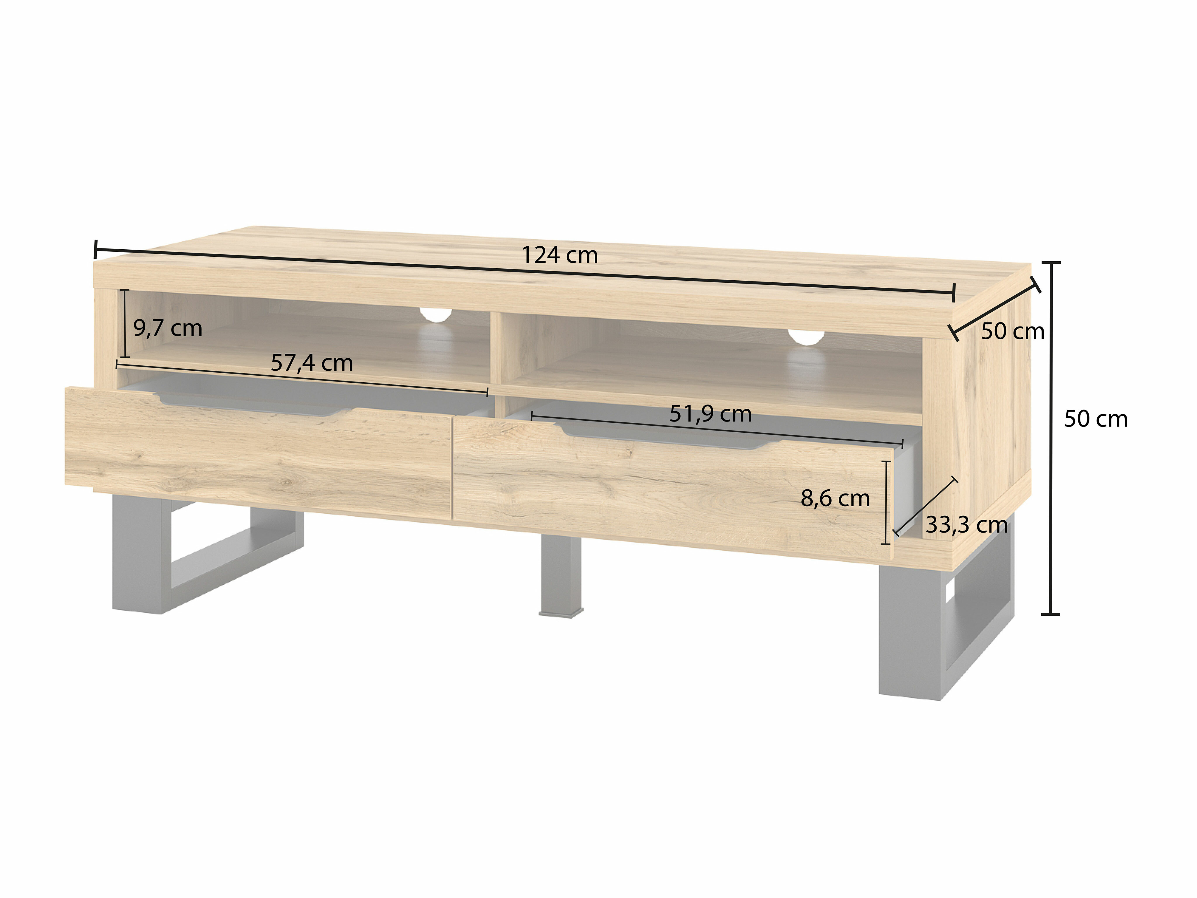 TV-alus Avicavu 100 (Wotani tamm + Must)