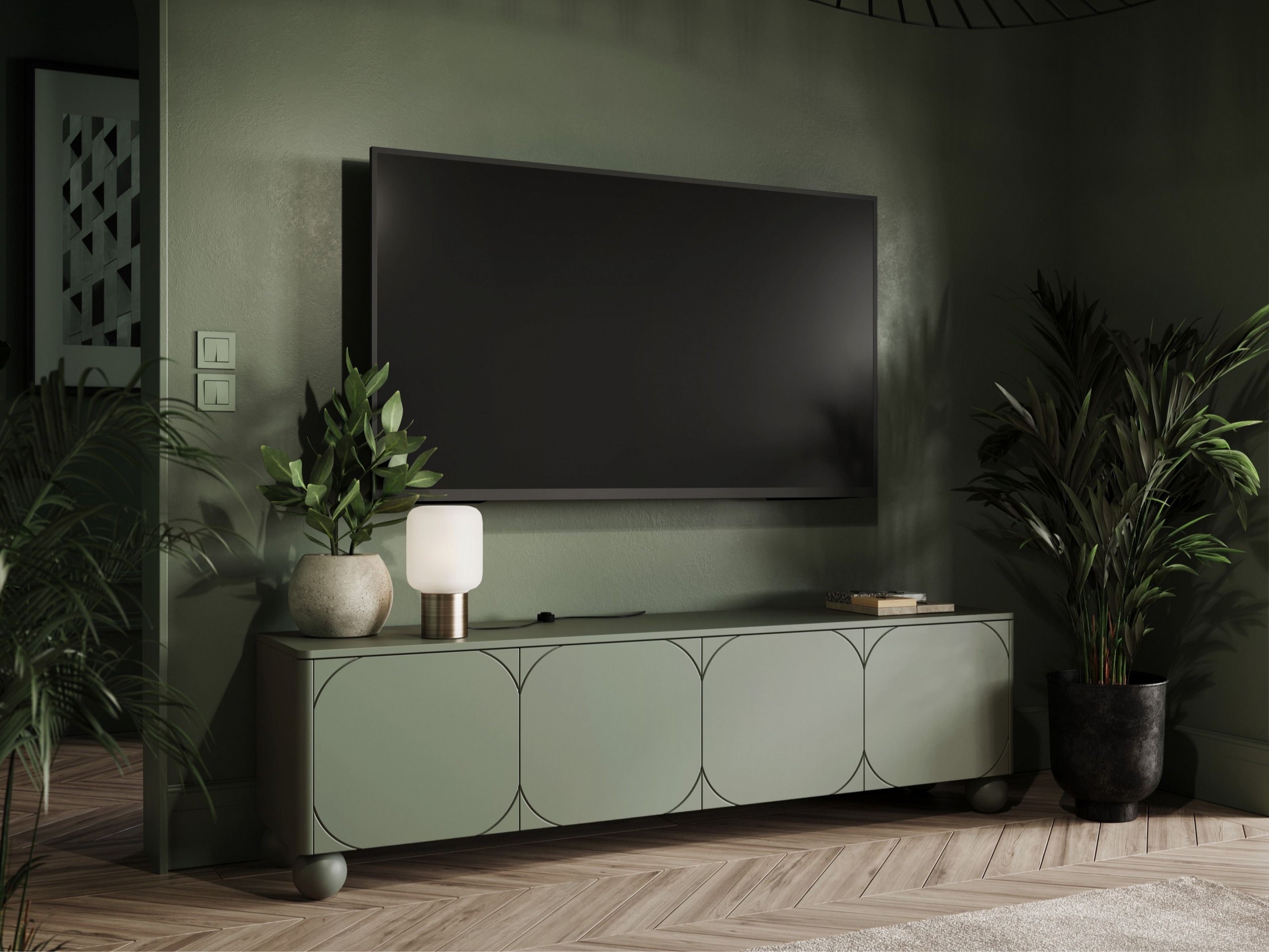 TV-alus Vencali 102 (Chaki)