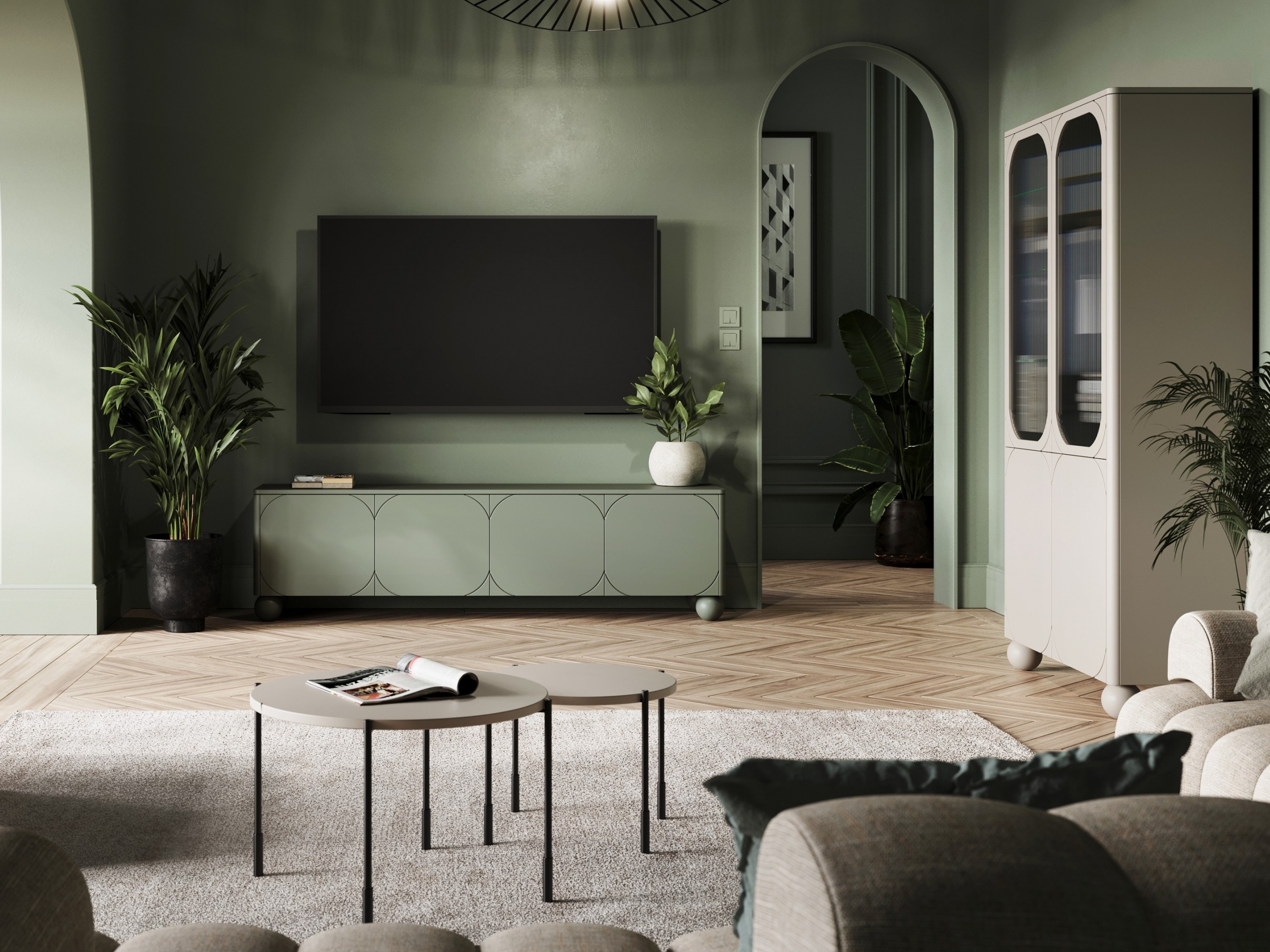 TV-alus Vencali 102 (Chaki)