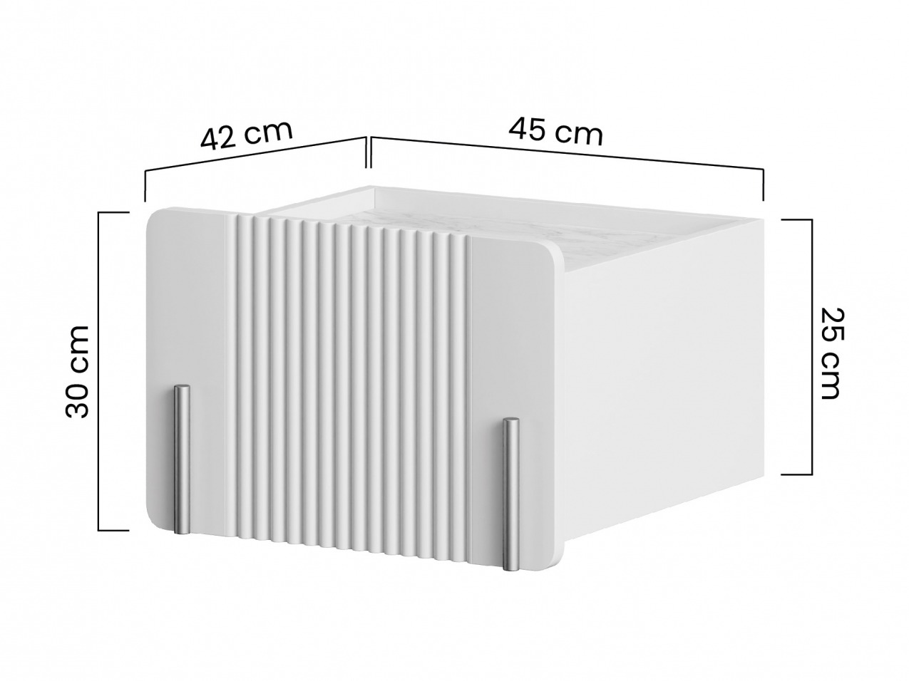 Öökapp Etrvero 108 (Kašmiir + Valge marmor)