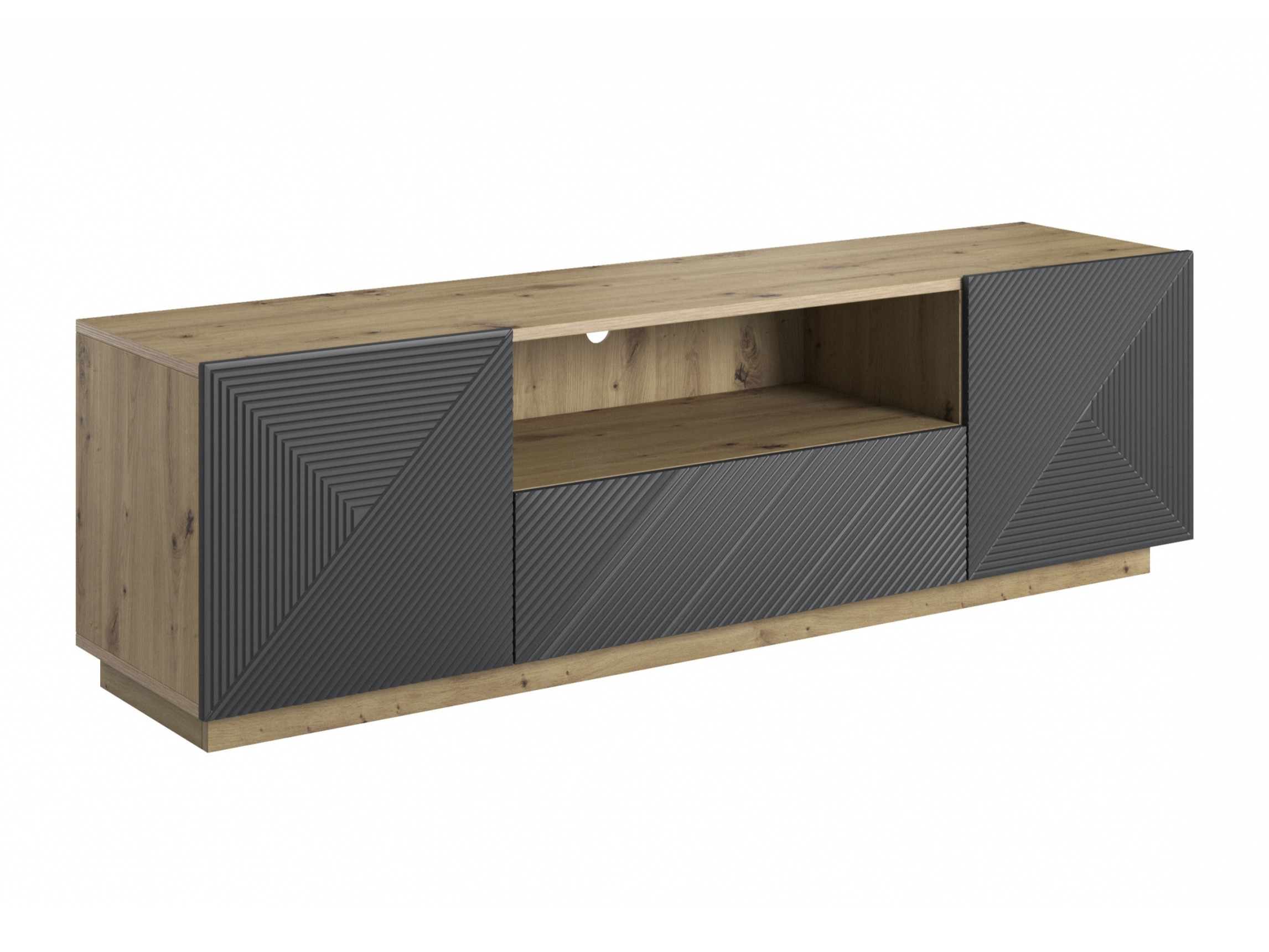 TV-alus Dortivi 100 (Artisan tamm + Matt hall)