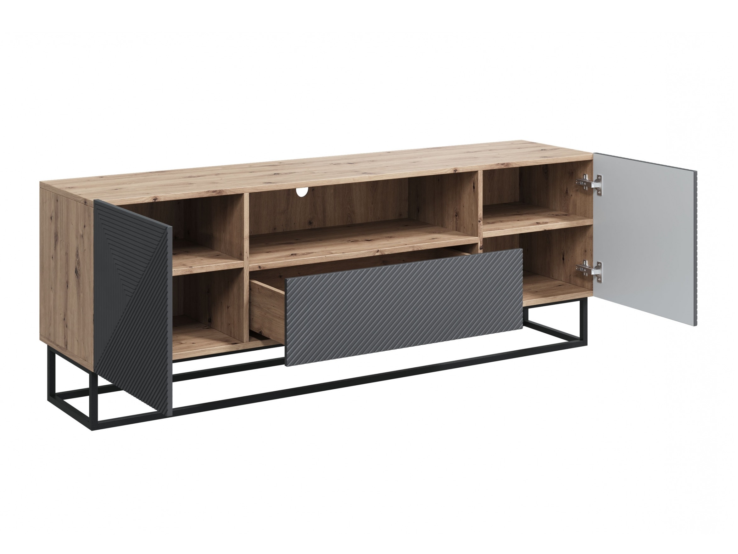 TV-alus Dortivi 102 (Artisan tamm + Matt hall)