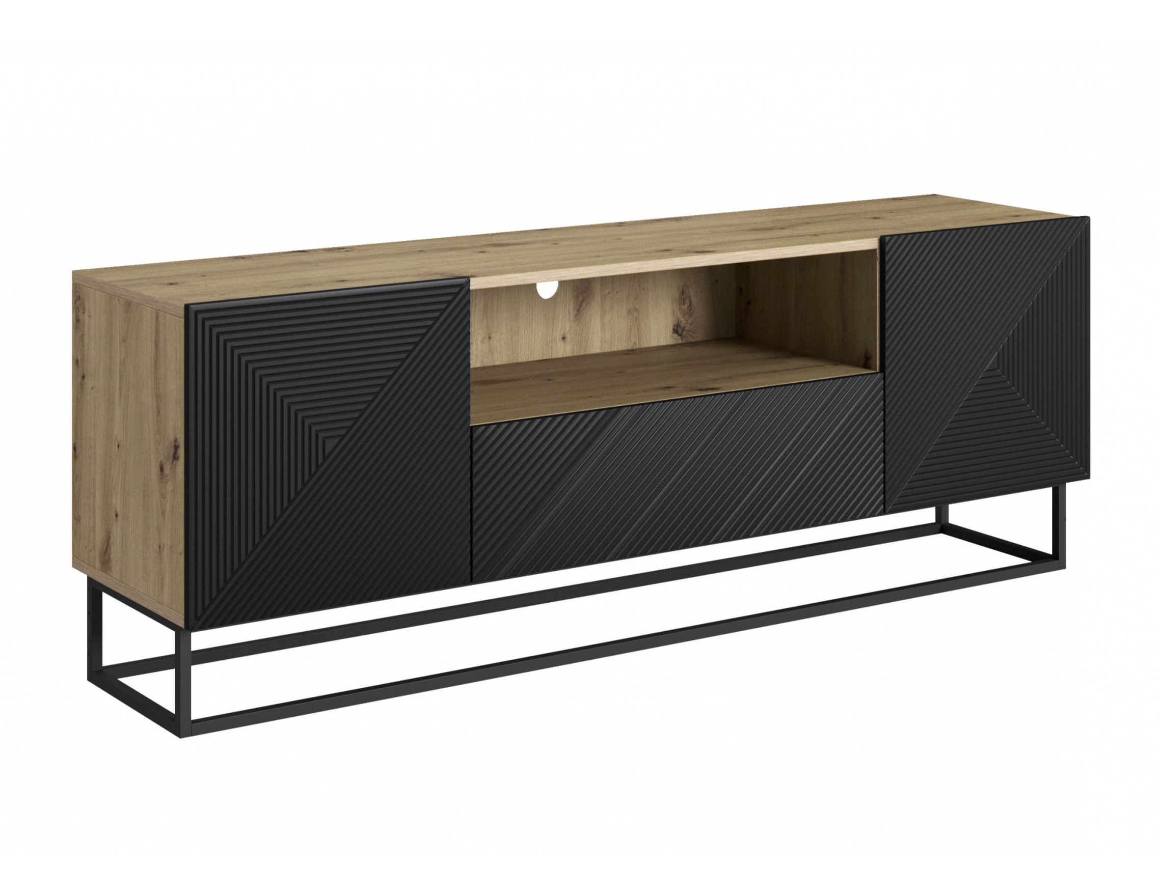 TV-alus Dortivi 102 (Artisan tamm + Matt must)