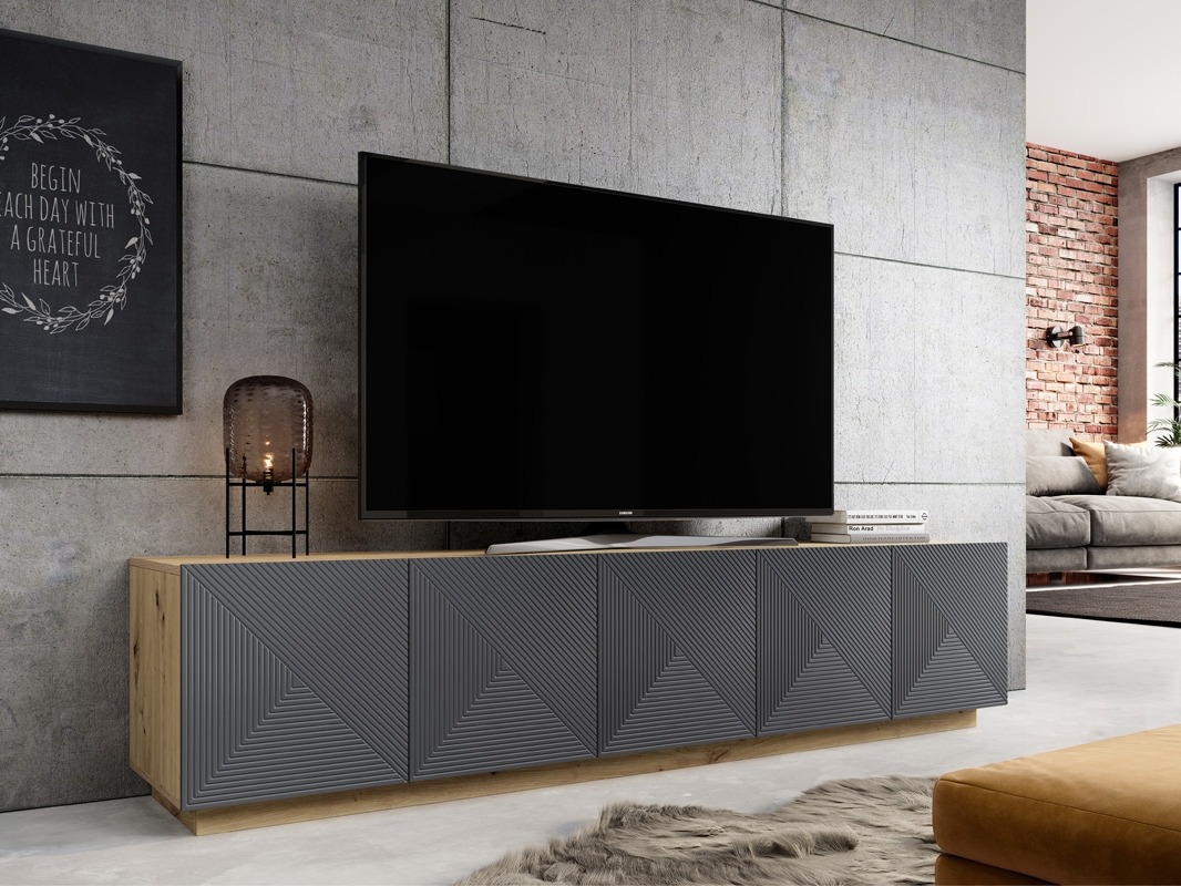 TV-alus Dortivi 103 (Artisan tamm + Matt hall)