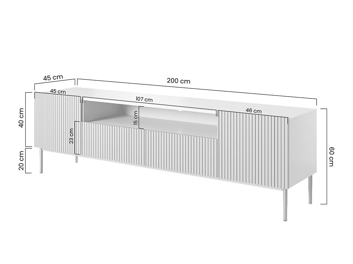 TV-alus Melfelu 105 (Must)