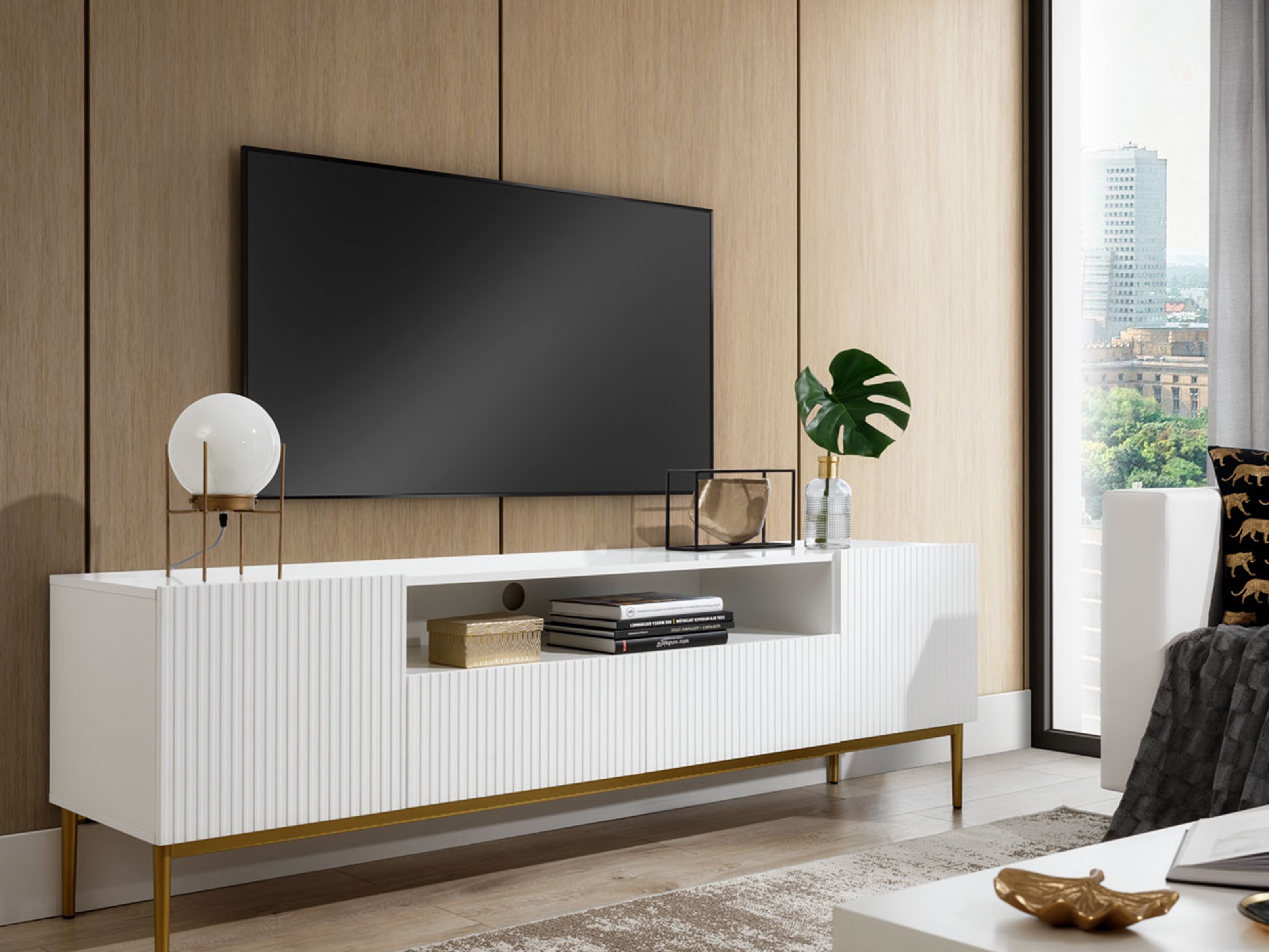 TV-alus Melfelu 105 (Valge)