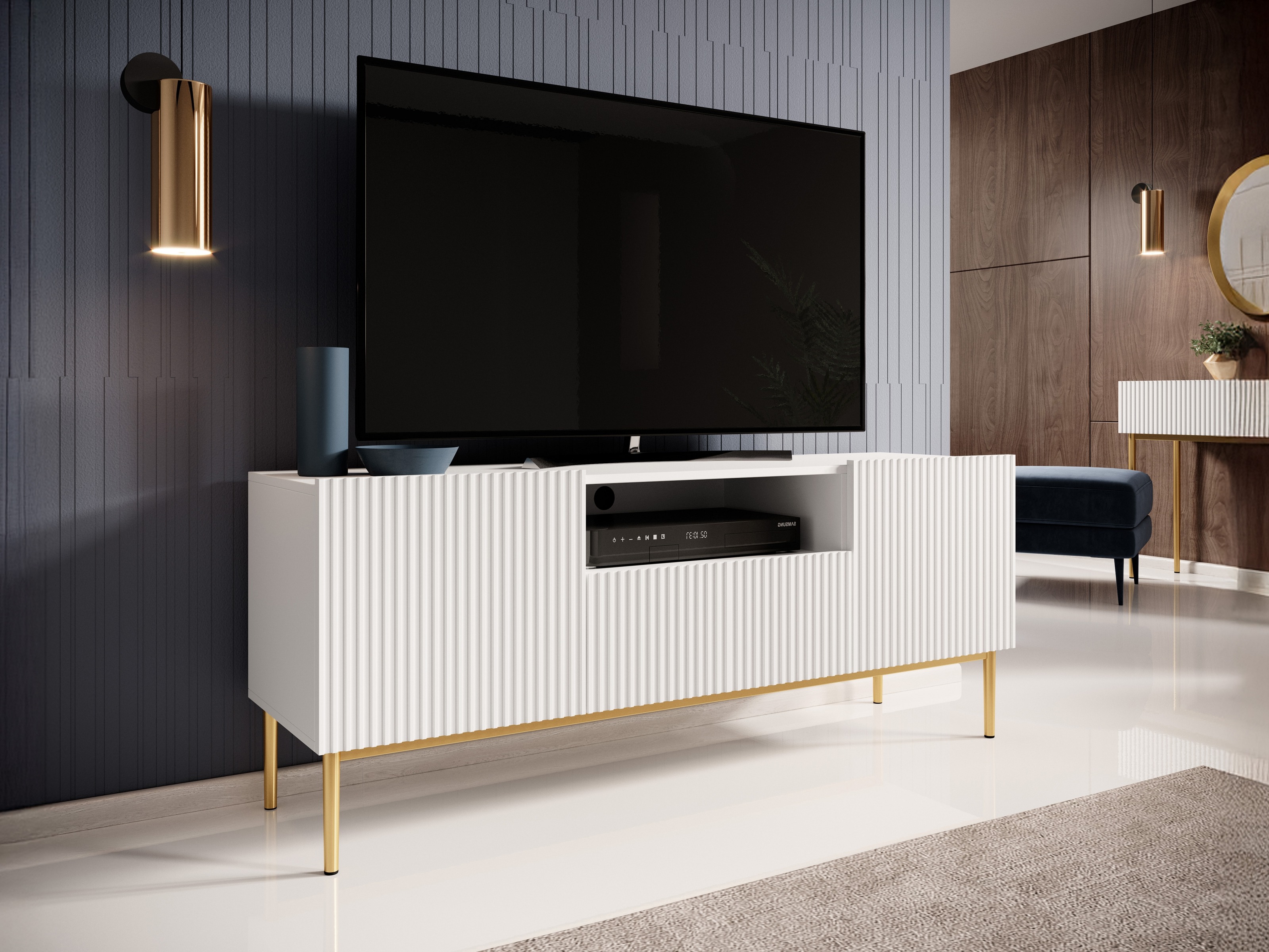 TV-alus Melfelu 106 (Valge)