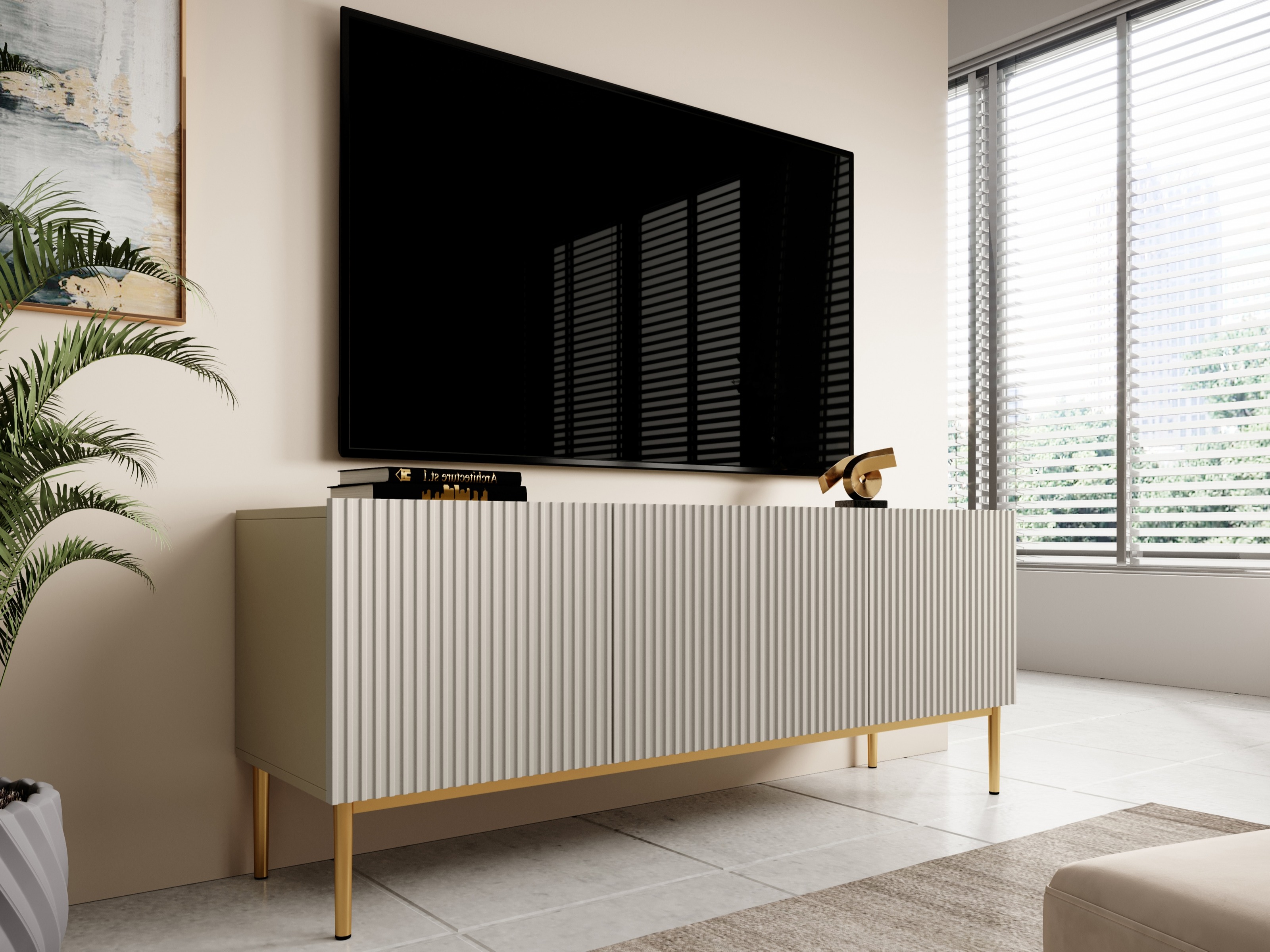 TV-alus Melfelu 107 (Kuldne)