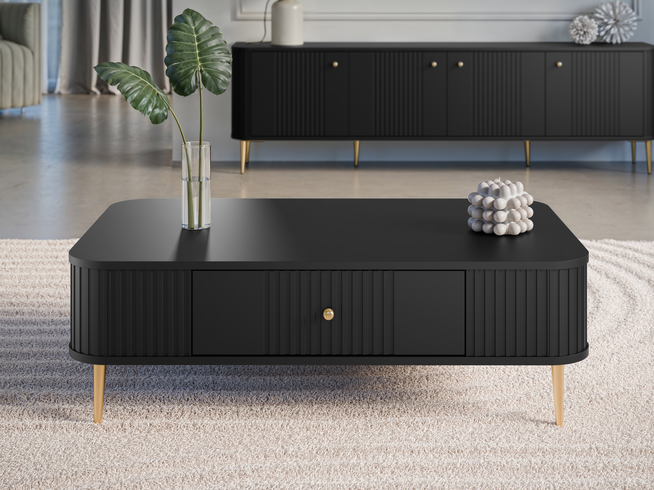 Diivanilaud Revtoru 105 (Must)