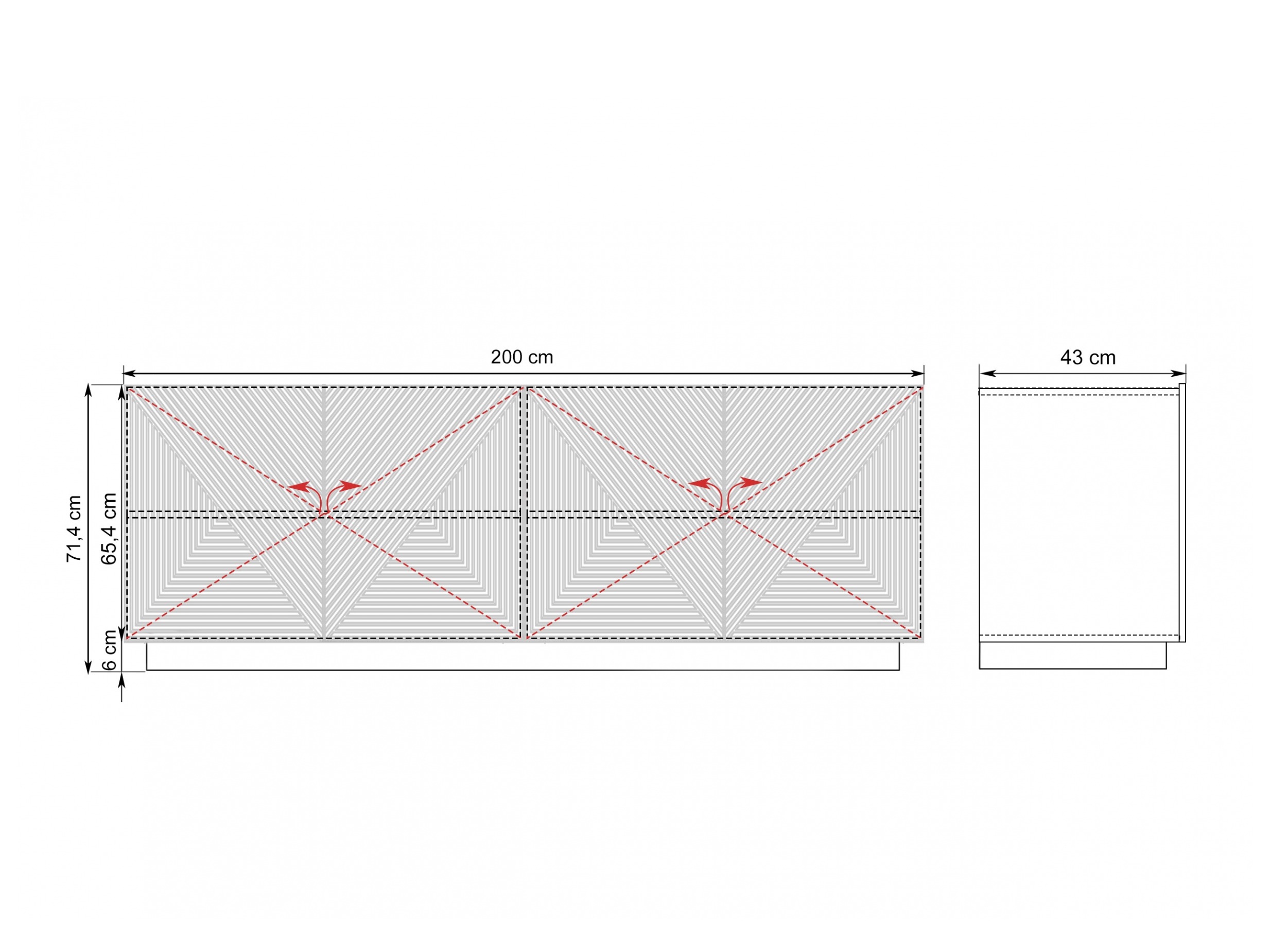 Kapp Dortivi 110 (Artisan tamm + Matt hall)
