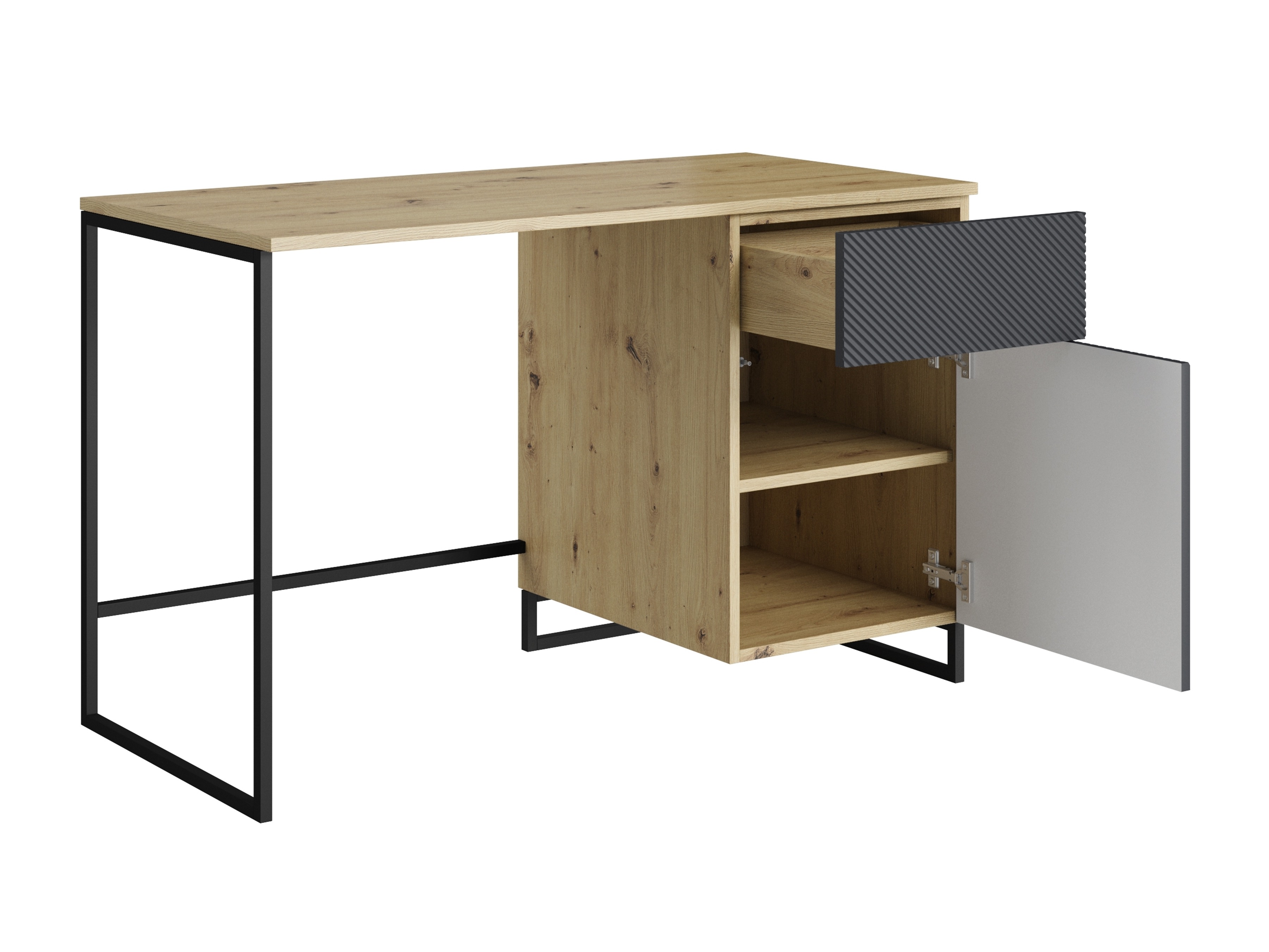 Kirjutuslaud Dortivi 112 (Artisan tamm + Matt hall)