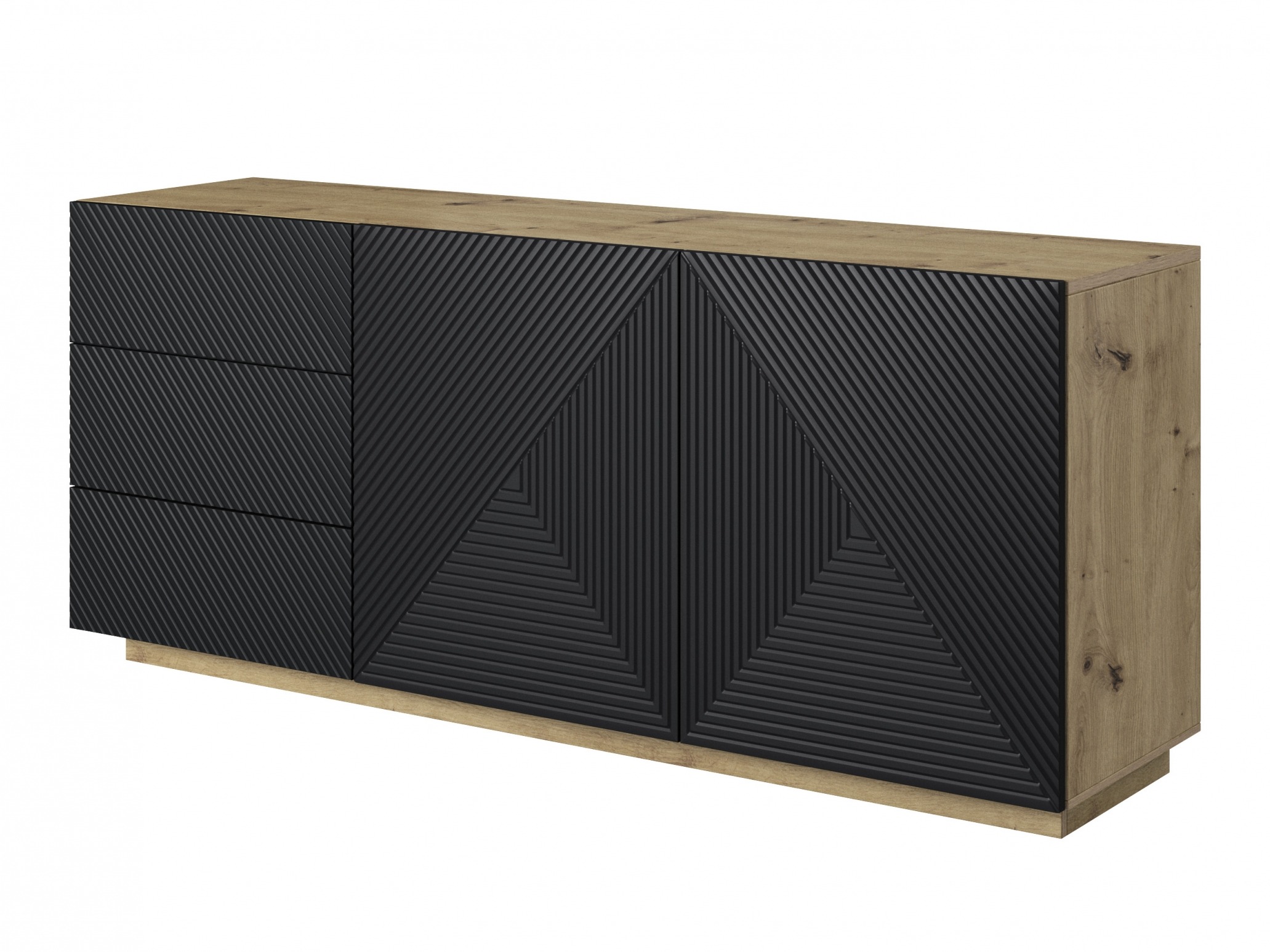 Kummut Dortivi 113 (Artisan tamm + Matt must)