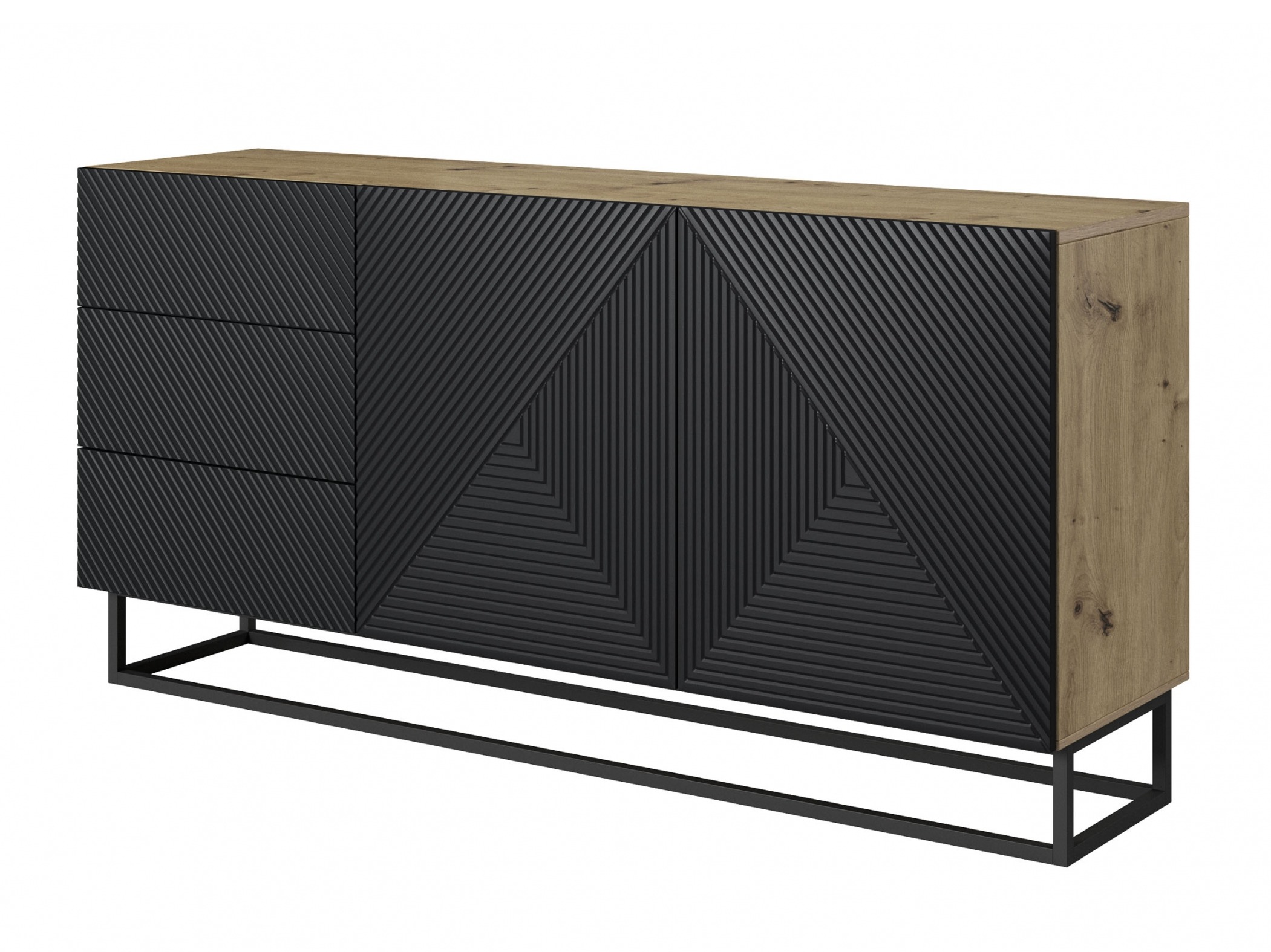 Kummut Dortivi 114 (Artisan tamm + Matt must)