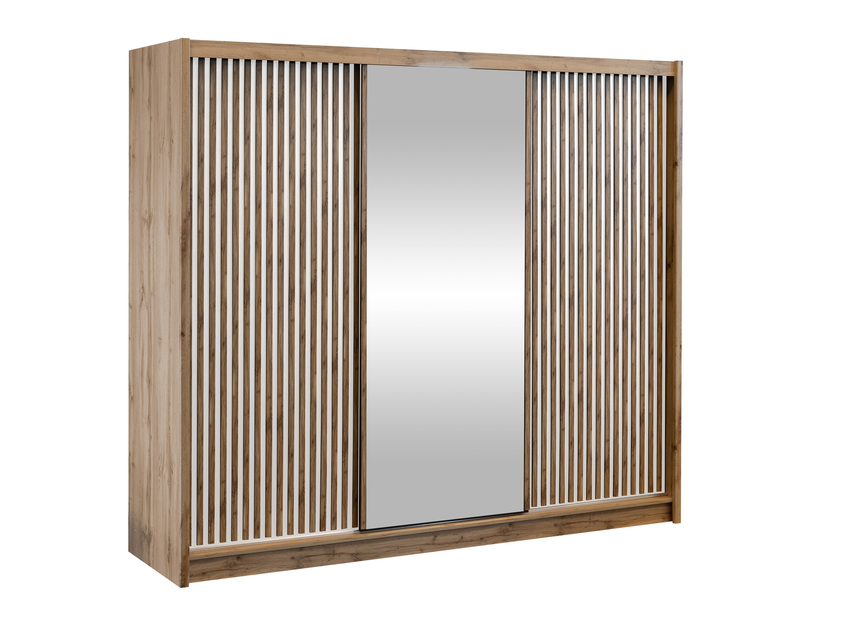 Riidekapp Honolulu 275 (Wotani tamm + Valge)