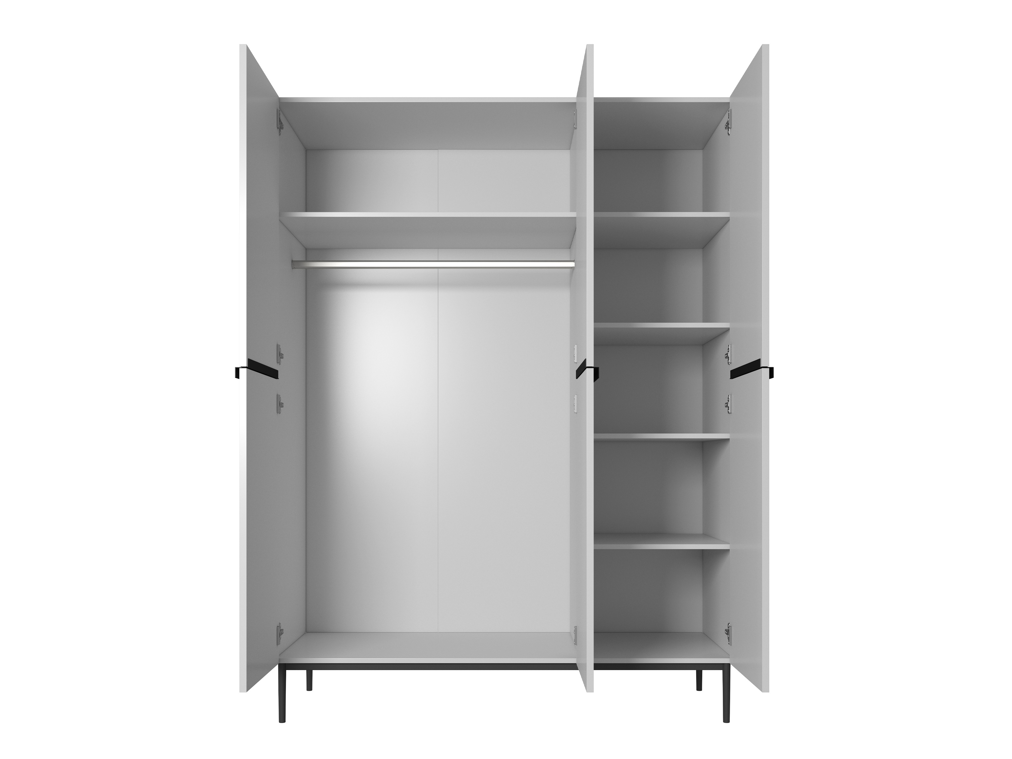 Riidekapp Melfelu 118 (Valge)