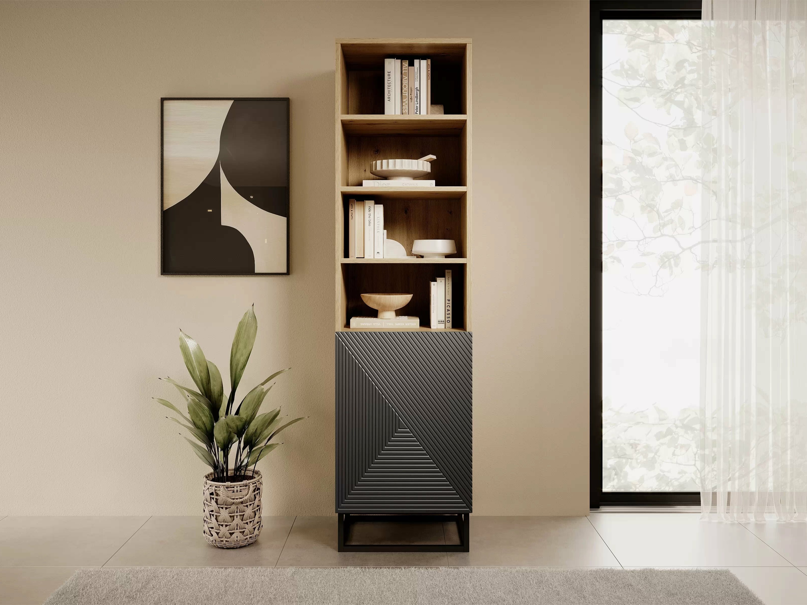 Riiul Dortivi 116 (Artisan tamm + Matt hall)